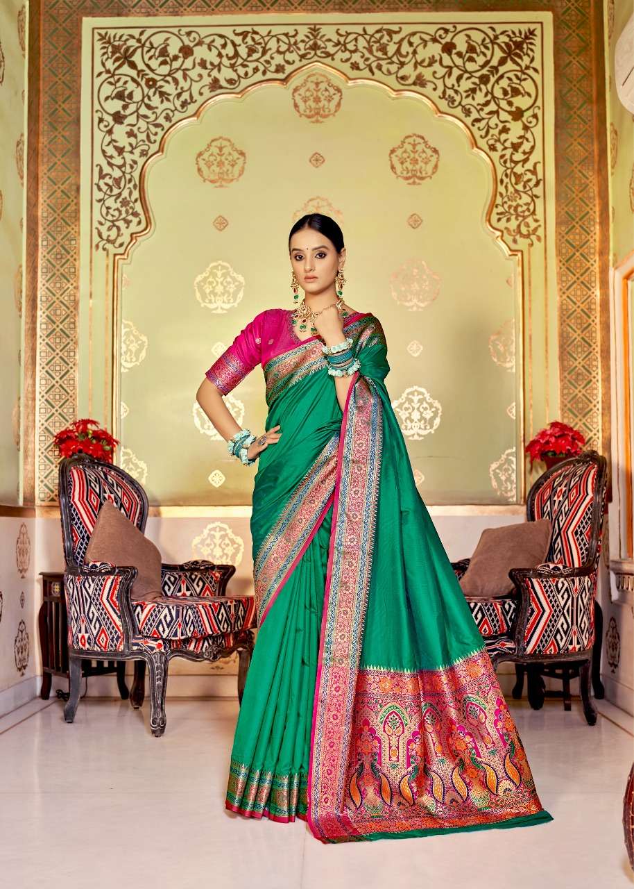 Aarchi By Rajpath 9201 To 9206 Series Indian Traditional Wear Collection Beautiful Stylish Fancy Colorful Party Wear & Occasional Wear Banarasi Silk Sarees At Wholesale Price