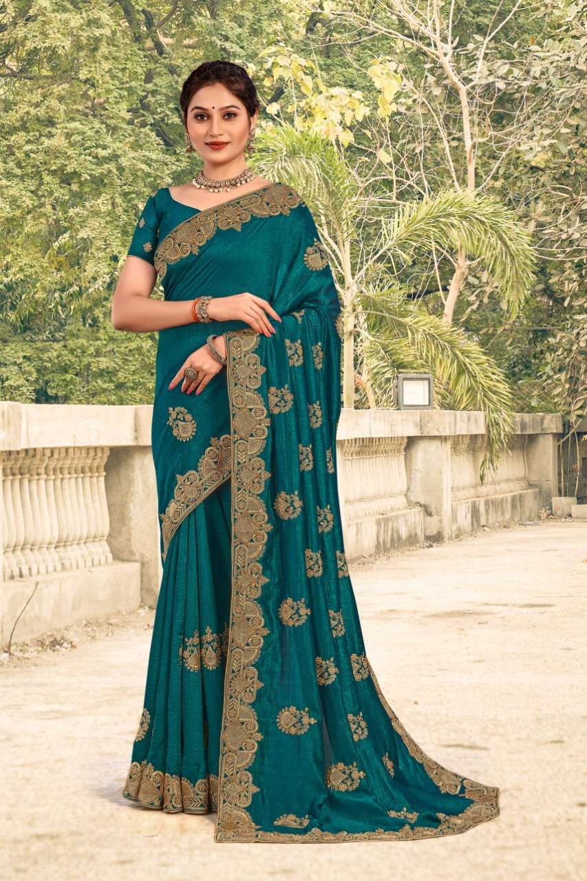 BAARAT ZARI BY YADU NANDAN FASHION 01 TO 04 SERIES INDIAN TRADITIONAL WEAR COLLECTION BEAUTIFUL STYLISH FANCY COLORFUL PARTY WEAR & OCCASIONAL WEAR SILK EMBROIDERED SAREES AT WHOLESALE PRICE