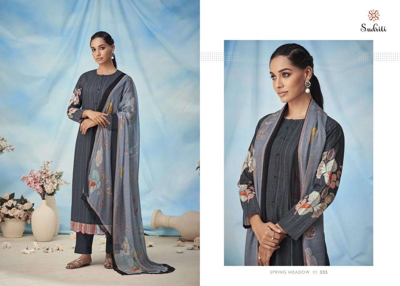 SPRING MEADOW BY SUDRITI BEAUTIFUL SUITS COLORFUL STYLISH FANCY CASUAL WEAR & ETHNIC WEAR PURE COTTON PRINT DRESSES AT WHOLESALE PRICE