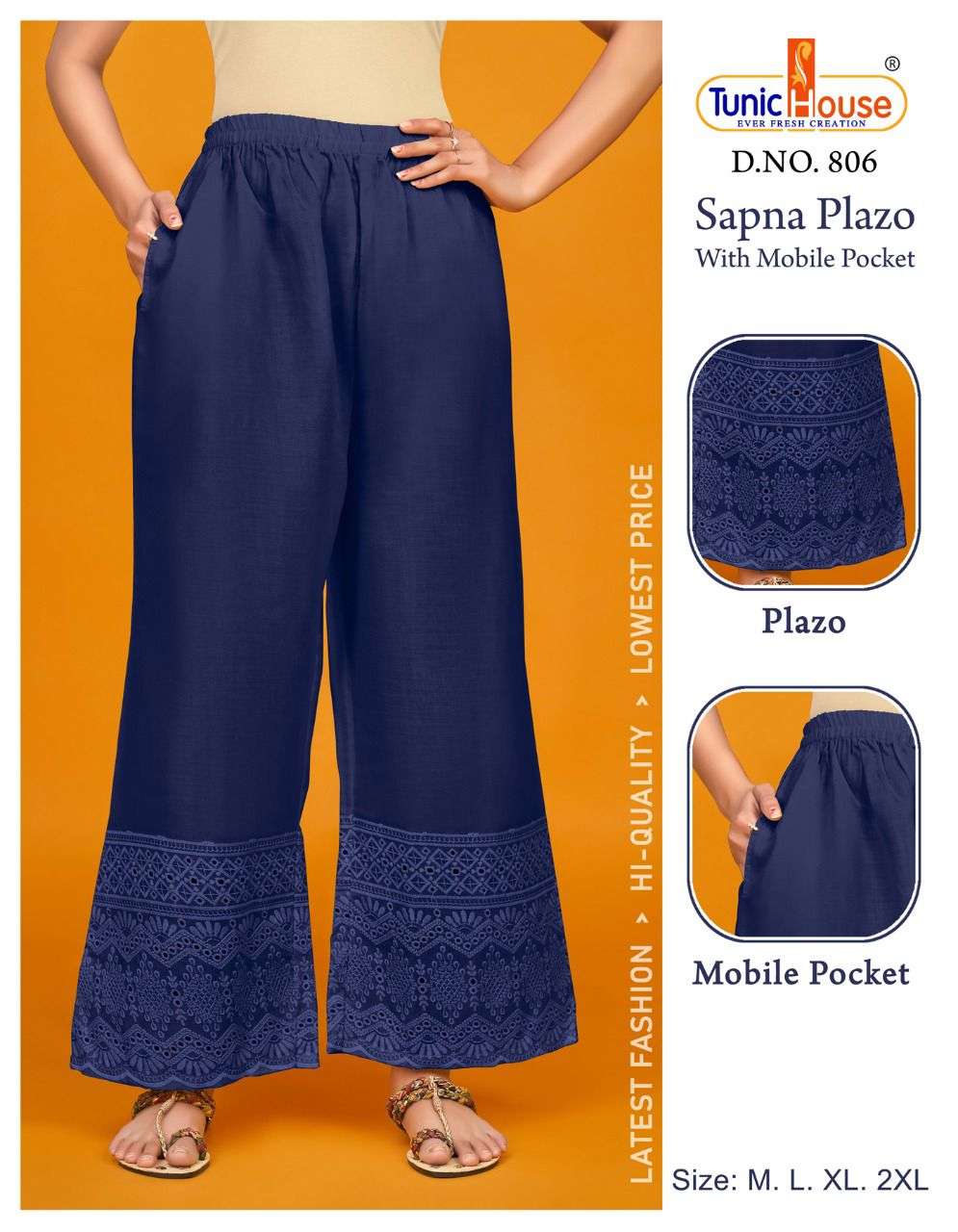 SAPNA PLAZO BY TUNIC HOUSE STYLISH FANCY BEAUTIFUL COLORFUL CASUAL WEAR & ETHNIC WEAR COTTON JEGGINGS AT WHOLESALE PRICE