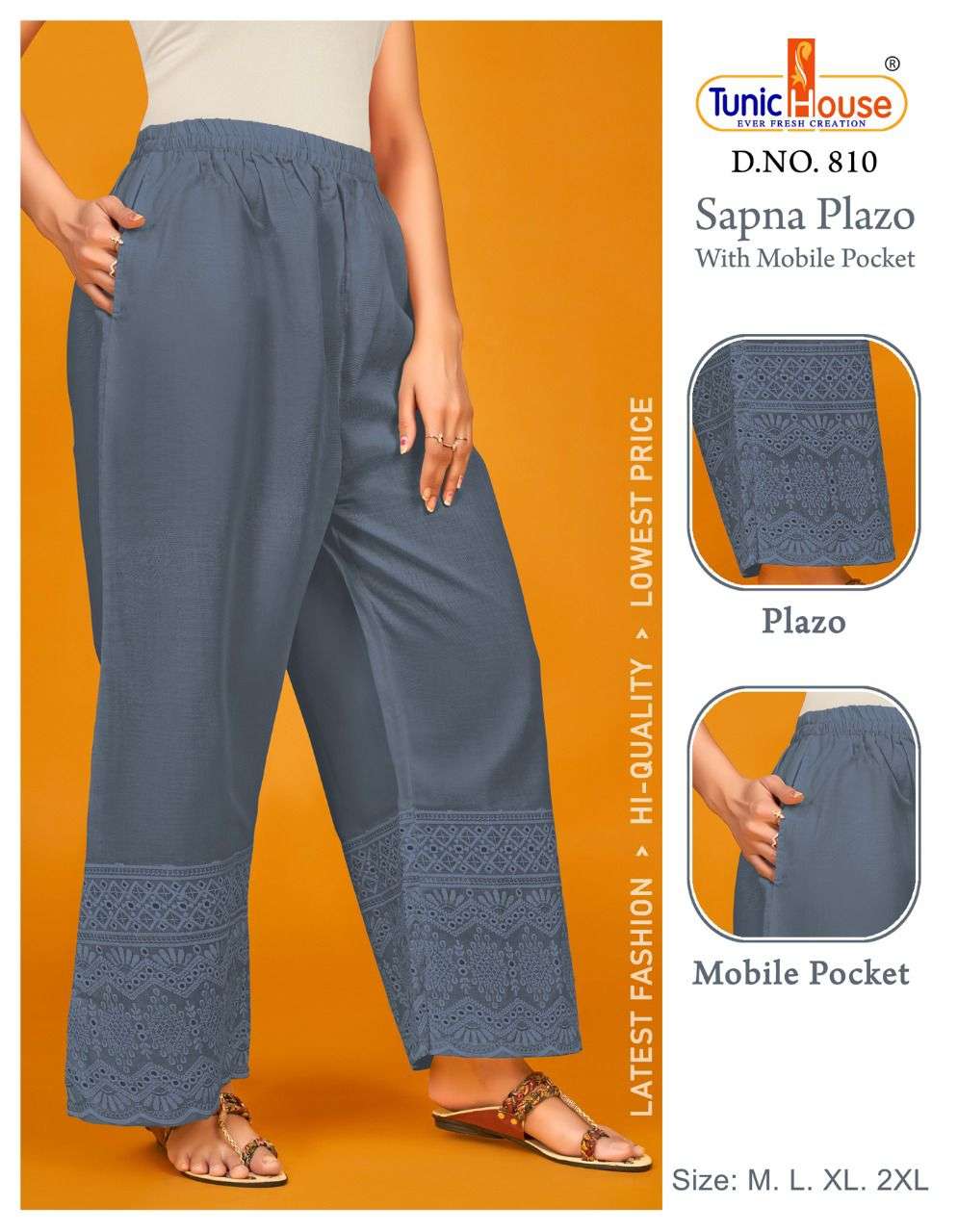 SAPNA PLAZO BY TUNIC HOUSE STYLISH FANCY BEAUTIFUL COLORFUL CASUAL WEAR & ETHNIC WEAR COTTON JEGGINGS AT WHOLESALE PRICE