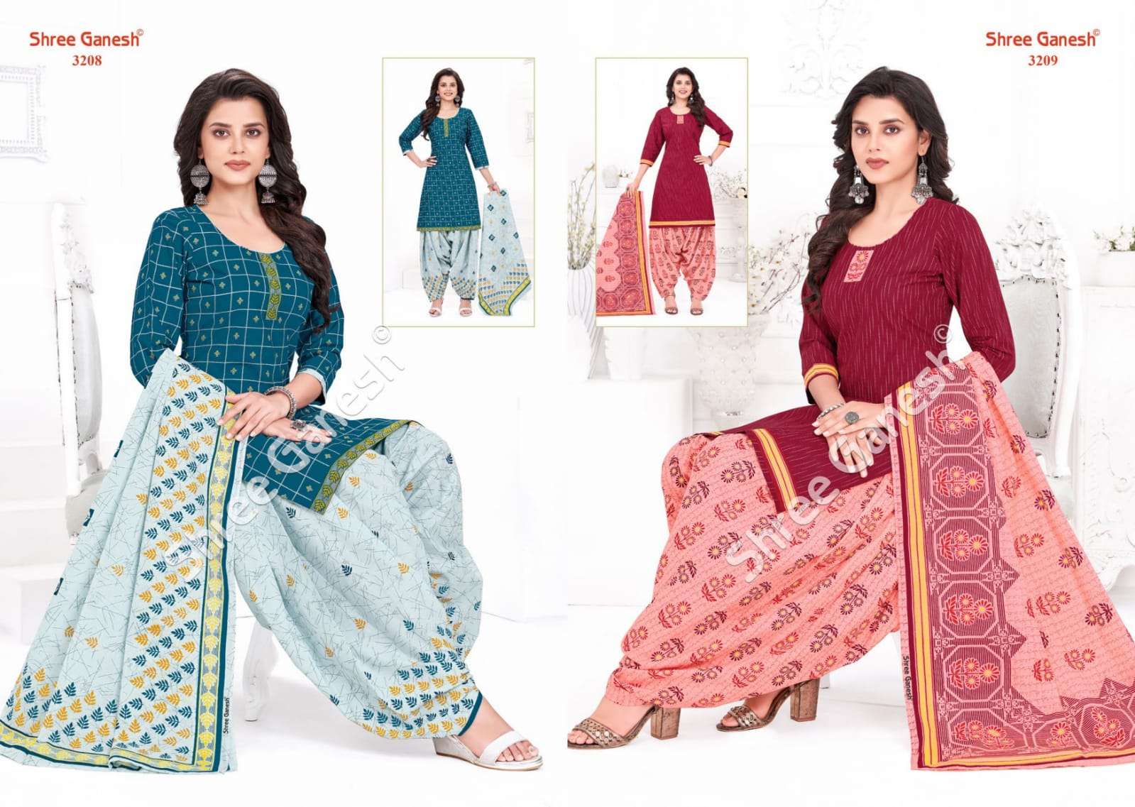 HANSIKA VOL-12 BY SHREE GANESH 3201 TO 3240 SERIES BEAUTIFUL SUITS COLORFUL STYLISH FANCY CASUAL WEAR & ETHNIC WEAR PURE COTTON DRESSES AT WHOLESALE PRICE