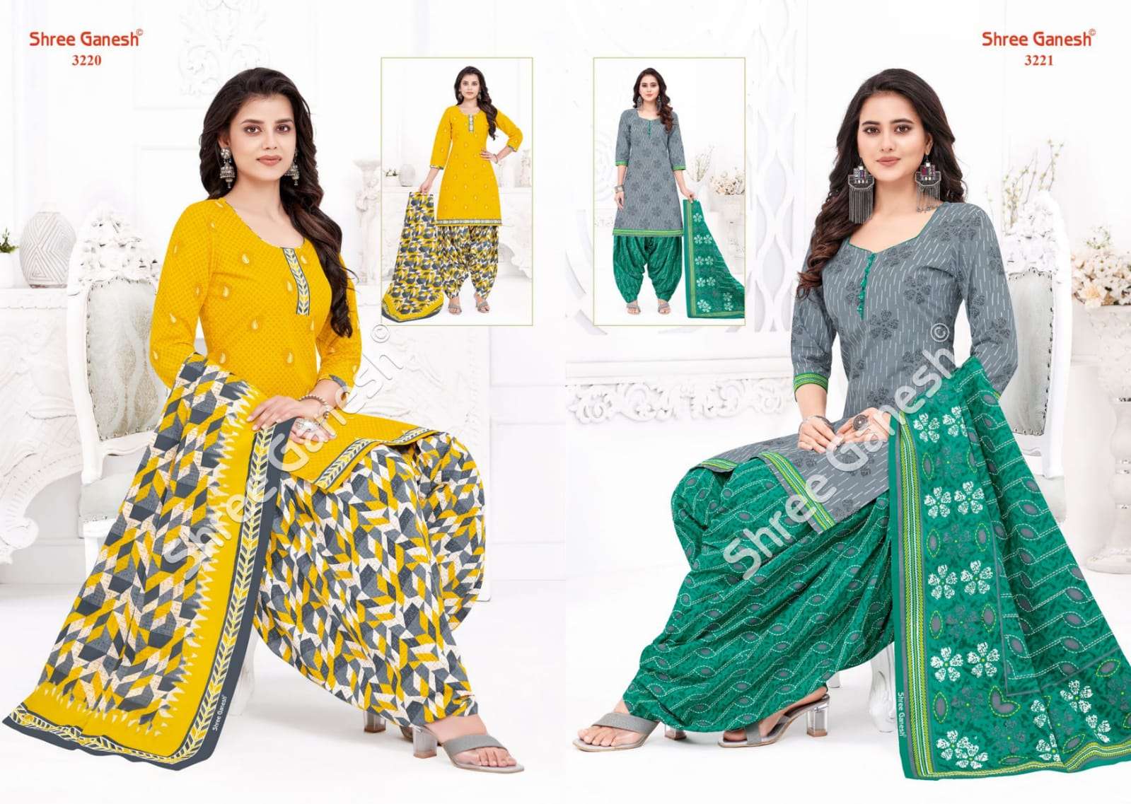 HANSIKA VOL-12 BY SHREE GANESH 3201 TO 3240 SERIES BEAUTIFUL SUITS COLORFUL STYLISH FANCY CASUAL WEAR & ETHNIC WEAR PURE COTTON DRESSES AT WHOLESALE PRICE