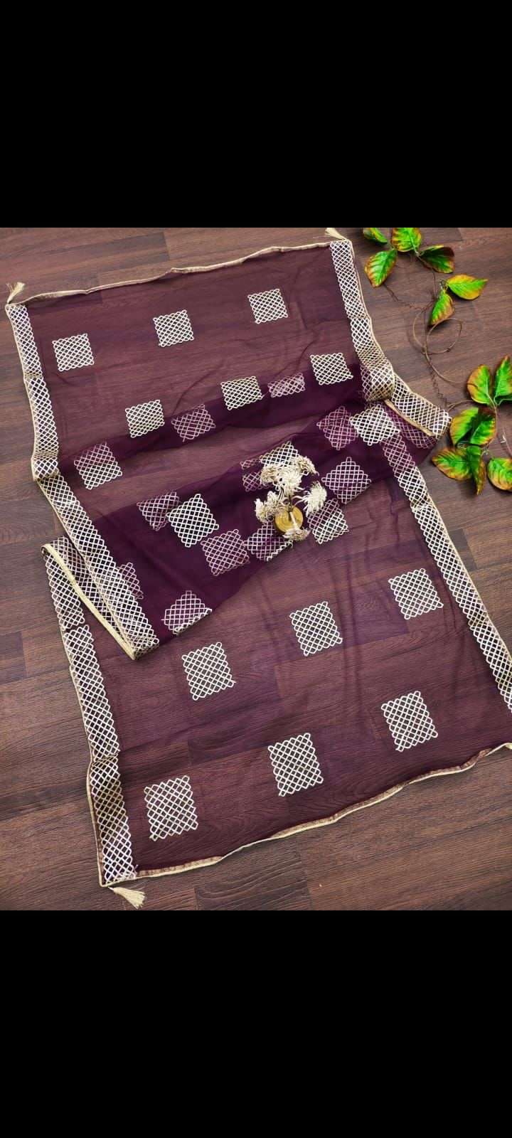 NET DUPATTA BY KAAMIRI 01 TO 17 SERIES DESIGNER BEAUTIFUL STYLISH FANCY COLORFUL PARTY WEAR & ETHNIC WEAR NET DUPATTA AT WHOLESALE PRICE