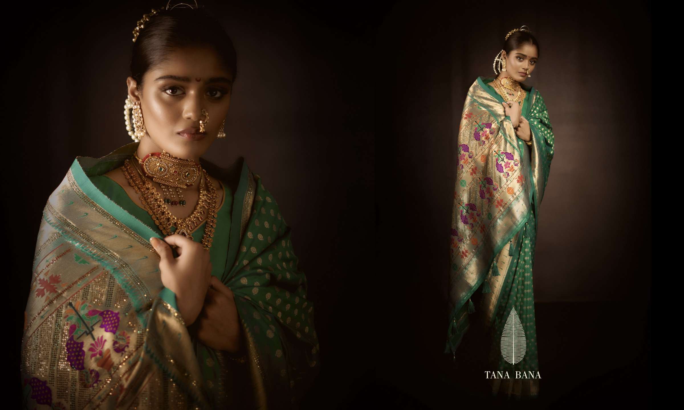 PESHWAI NATH BY TANA BANA 01-A TO 01-E SERIES INDIAN TRADITIONAL WEAR COLLECTION BEAUTIFUL STYLISH FANCY COLORFUL PARTY WEAR & OCCASIONAL WEAR PURE SILK SAREES AT WHOLESALE PRICE