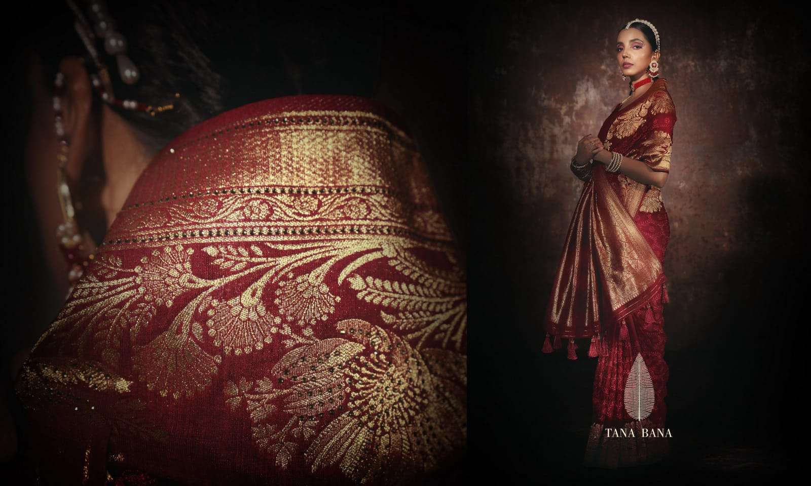 QURBAT VOL-2 BY TANA BANA 02-A TO 02-G SERIES INDIAN TRADITIONAL WEAR COLLECTION BEAUTIFUL STYLISH FANCY COLORFUL PARTY WEAR & OCCASIONAL WEAR PURE SILK SAREES AT WHOLESALE PRICE