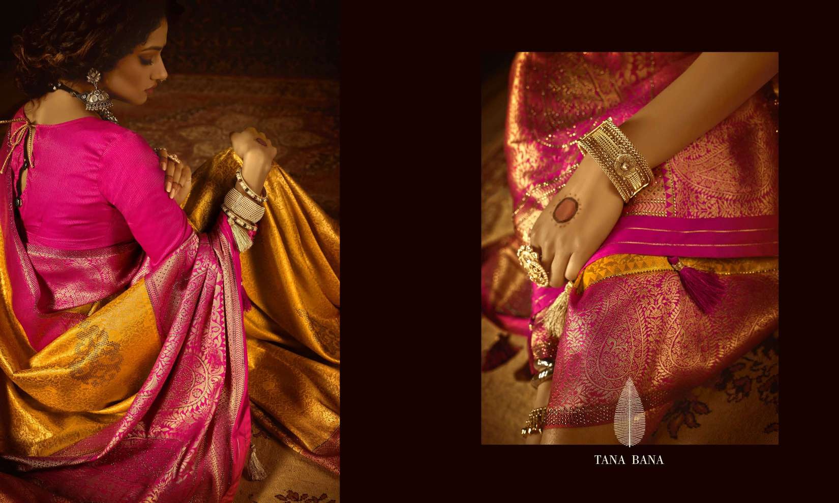Tana Bana 309 Colours By Tana Bana 309-A To 309-H Series Indian Traditional Wear Collection Beautiful Stylish Fancy Colorful Party Wear & Occasional Wear Pure Silk Sarees At Wholesale Price