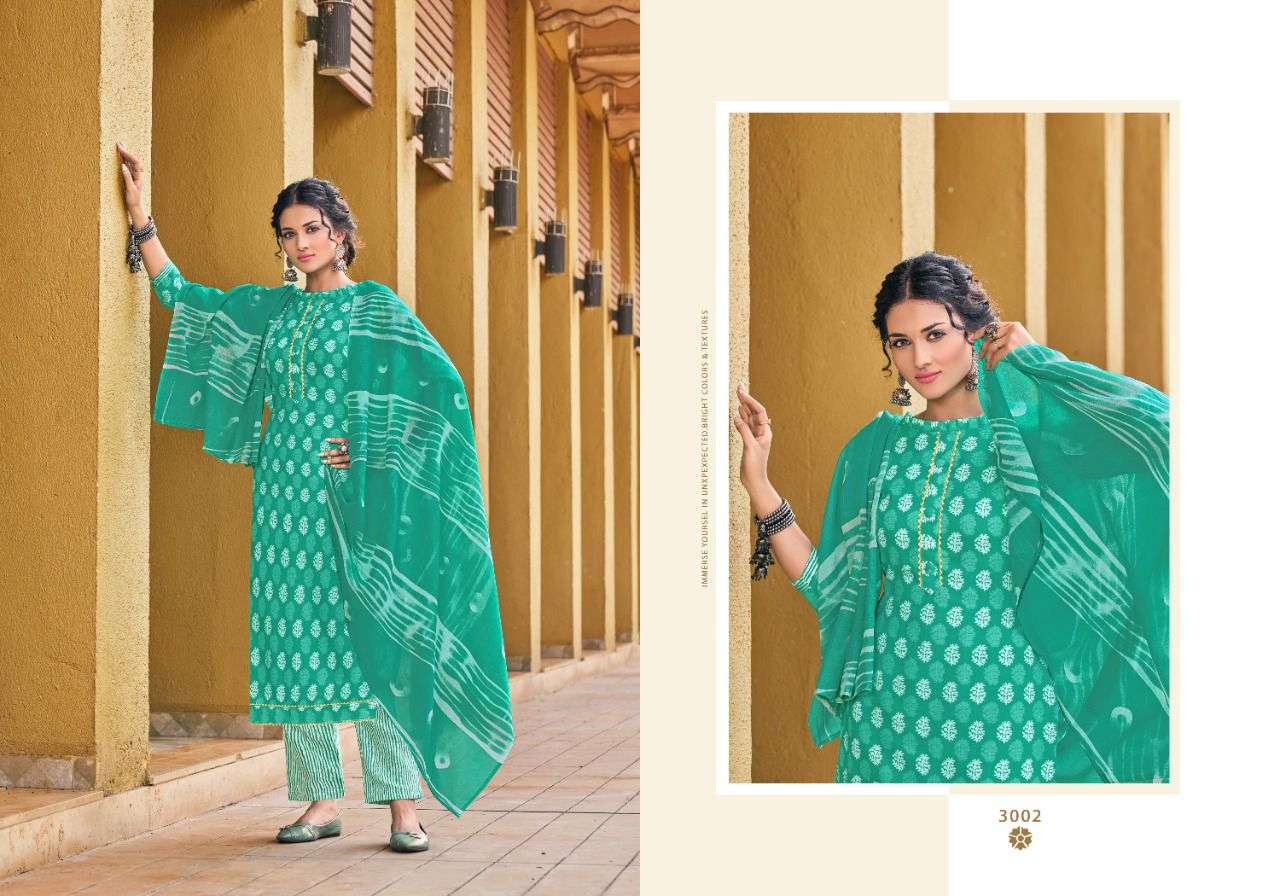 RUMY VOL-3 BY RADHA FAB 3001 TO 3010 SERIES BEAUTIFUL STYLISH SUITS FANCY COLORFUL CASUAL WEAR & ETHNIC WEAR & READY TO WEAR HEAVY COTTON PRINTED DRESSES AT WHOLESALE PRICE