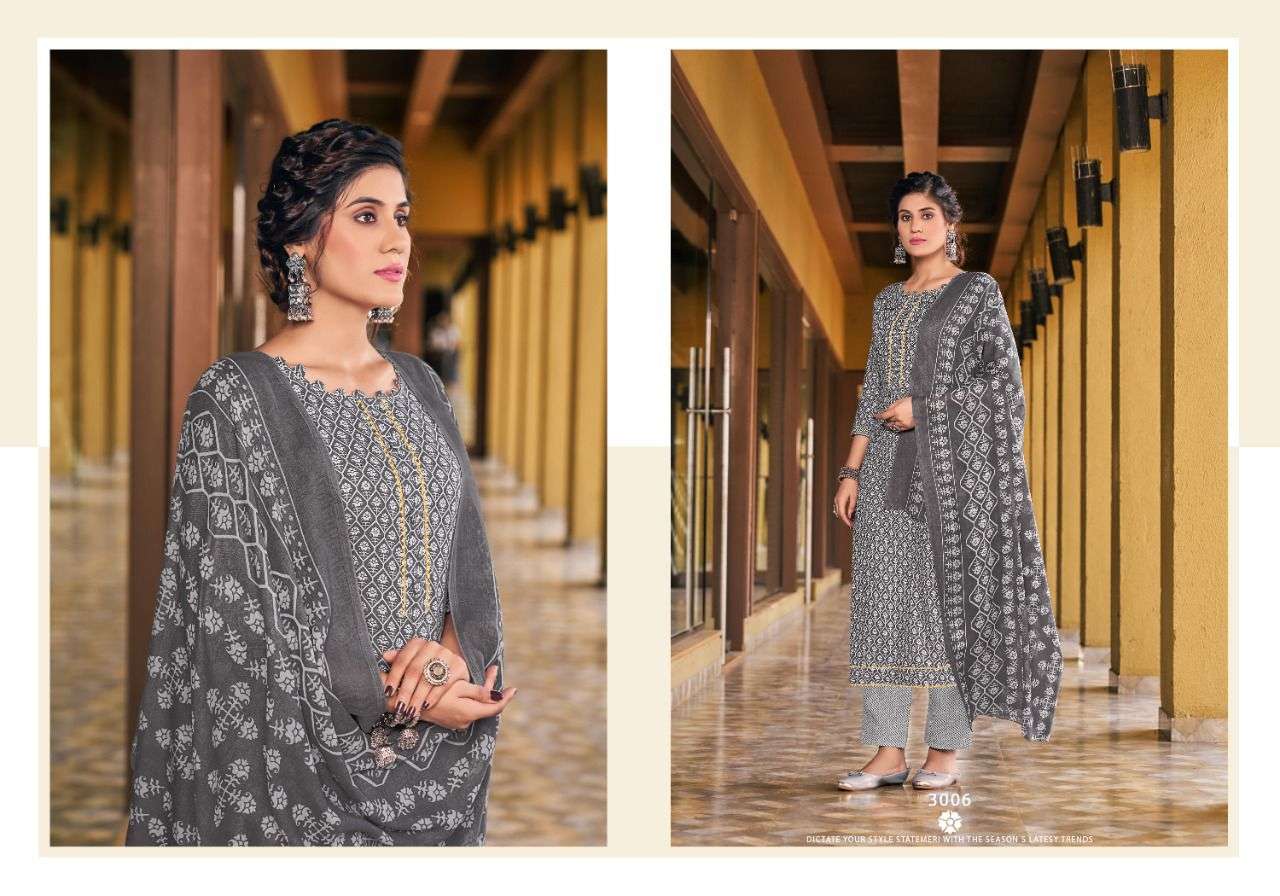 RUMY VOL-3 BY RADHA FAB 3001 TO 3010 SERIES BEAUTIFUL STYLISH SUITS FANCY COLORFUL CASUAL WEAR & ETHNIC WEAR & READY TO WEAR HEAVY COTTON PRINTED DRESSES AT WHOLESALE PRICE