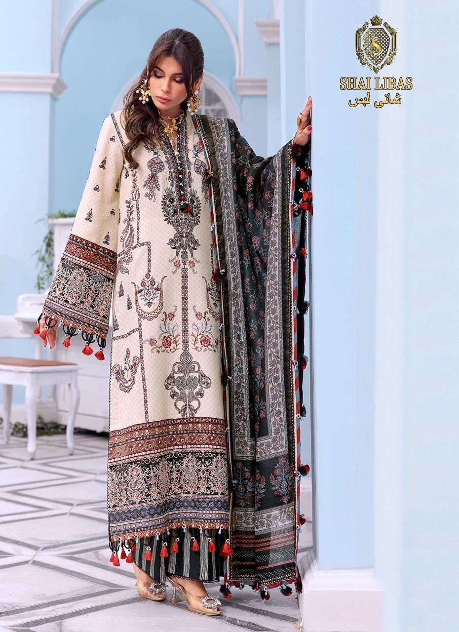 ANAYA VOL-2 NX BY SHAI LIBAS 1001 TO 1004 SERIES BEAUTIFUL PAKISTANI SUITS COLORFUL STYLISH FANCY CASUAL WEAR & ETHNIC WEAR PURE CAMBRIC COTTON EMBROIDERED DRESSES AT WHOLESALE PRICE
