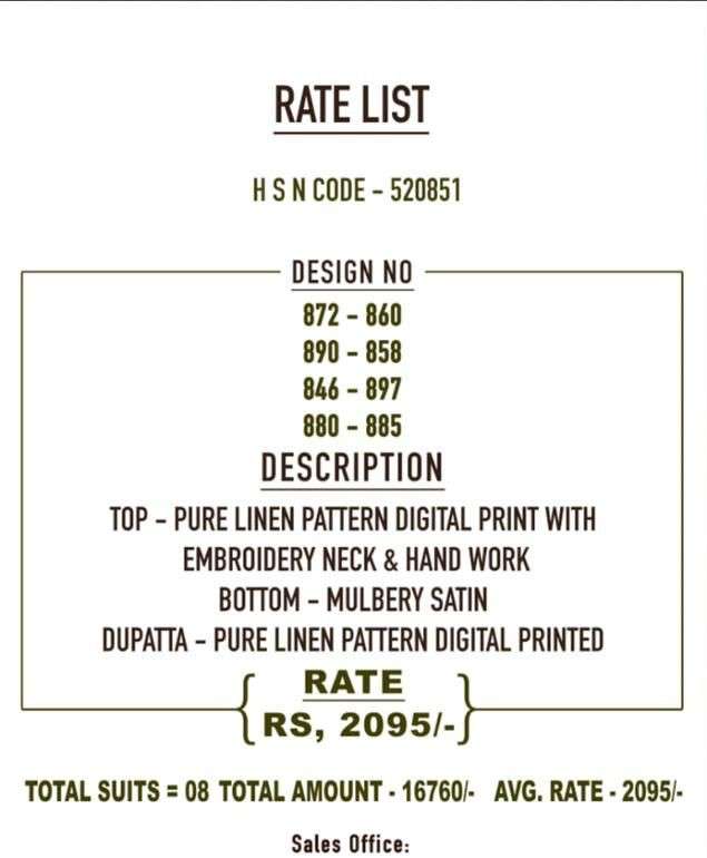 CULTURE CLASH BY T AND M DESIGNER STUDIO BEAUTIFUL SUITS COLORFUL STYLISH FANCY CASUAL WEAR & ETHNIC WEAR PURE LINEN PRINT DRESSES AT WHOLESALE PRICE