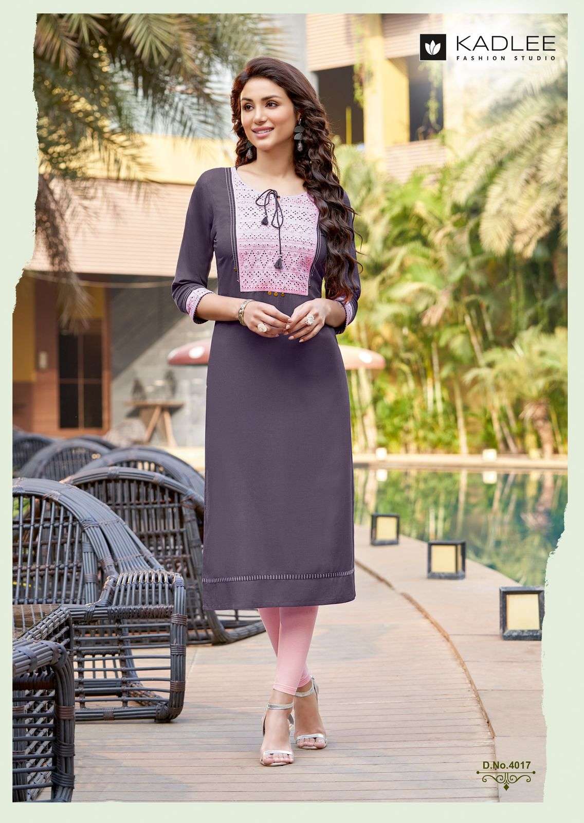 SACHI VOL-3 BY KADLEE 4015 TO 4020 SERIES DESIGNER STYLISH FANCY COLORFUL BEAUTIFUL PARTY WEAR & ETHNIC WEAR COLLECTION RAYON EMBROIDERY KURTIS AT WHOLESALE PRICE