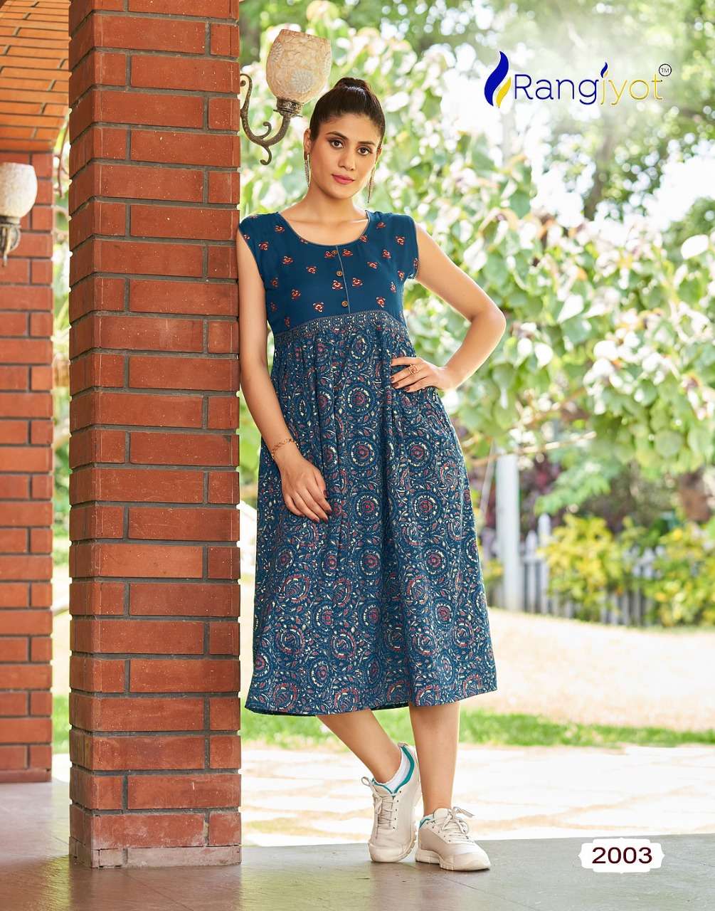 Summer Queen Vol-2 By Rangjyot Fashion 2001 To 2008 Series Designer Stylish Fancy Colorful Beautiful Party Wear & Ethnic Wear Collection Cotton Print Kurtis At Wholesale Price
