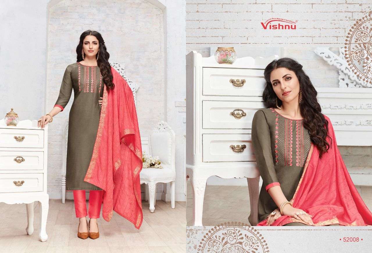 MEHRAM BY VISHNU 52001 TO 52012 SERIES BEAUTIFUL SUITS COLORFUL STYLISH FANCY CASUAL WEAR & ETHNIC WEAR SILK DRESSES AT WHOLESALE PRICE