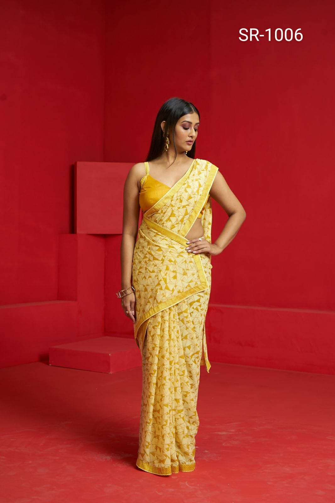 SRAVYA BY STAVAN 1001 TO 1010 SERIES INDIAN TRADITIONAL WEAR COLLECTION BEAUTIFUL STYLISH FANCY COLORFUL PARTY WEAR & OCCASIONAL WEAR WEIGHTLESS SAREES AT WHOLESALE PRICE