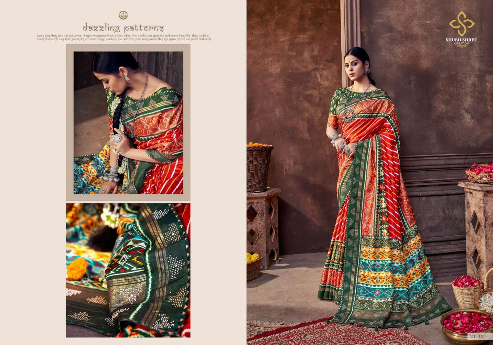 KESARIYA BY SHUBH SHREE 2001 TO 2015 SERIES INDIAN TRADITIONAL WEAR COLLECTION BEAUTIFUL STYLISH FANCY COLORFUL PARTY WEAR & OCCASIONAL WEAR FANCY SAREES AT WHOLESALE PRICE