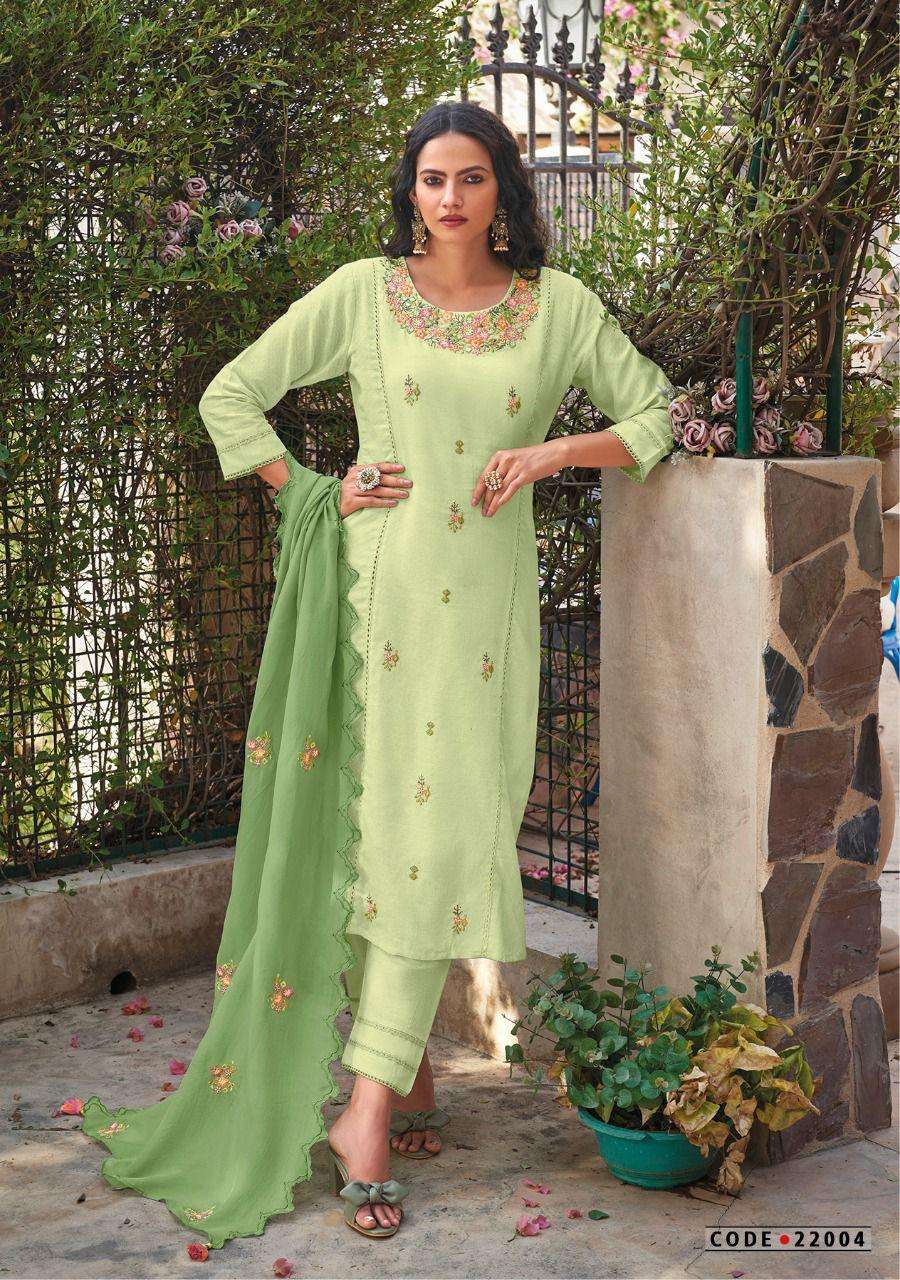 PAKIZAA VOL-2 BY KALKI 22001 TO 22006 SERIES BEAUTIFUL SUITS COLORFUL STYLISH FANCY CASUAL WEAR & ETHNIC WEAR PURE COTTON DRESSES AT WHOLESALE PRICE