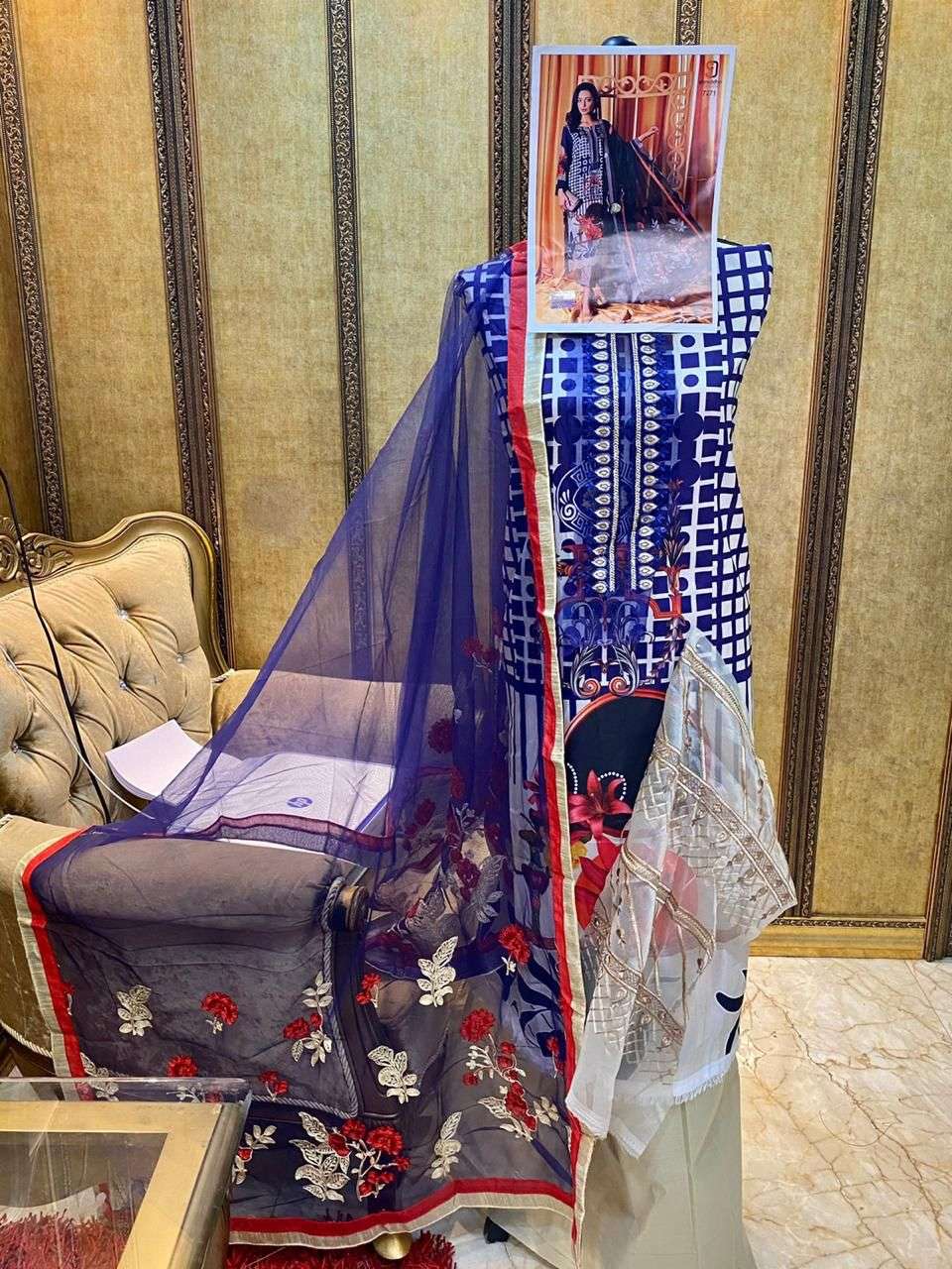 CEREMONY BY SHRADDHA DESIGNER 7271 TO 7274 SERIES BEAUTIFUL PAKISTANI SUITS COLORFUL STYLISH FANCY CASUAL WEAR & ETHNIC WEAR LUXURY LAWN DIGITAL PRINT DRESSES AT WHOLESALE PRICE