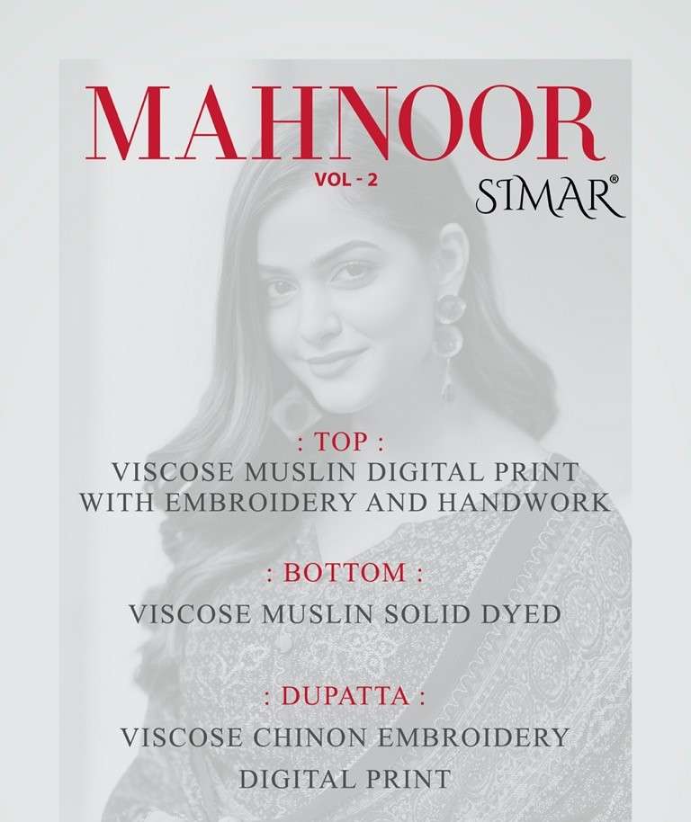 MAHNOOR VOL-2 BY GLOSSY 9558 TO 9565 SERIES BEAUTIFUL PAKISTANI SUITS COLORFUL STYLISH FANCY CASUAL WEAR & ETHNIC WEAR VISCOSE MUSLIN DIGITAL PRINT DRESSES AT WHOLESALE PRICE