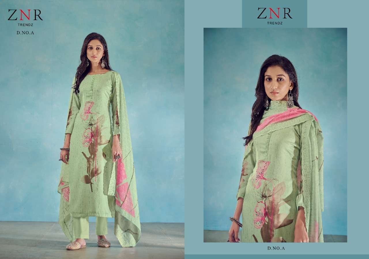 ADITI BY ZNR TRENDZ A TO D SERIES BEAUTIFUL SUITS COLORFUL STYLISH FANCY CASUAL WEAR & ETHNIC WEAR PURE JAM COTTON DIGITAL PRINT DRESSES AT WHOLESALE PRICE