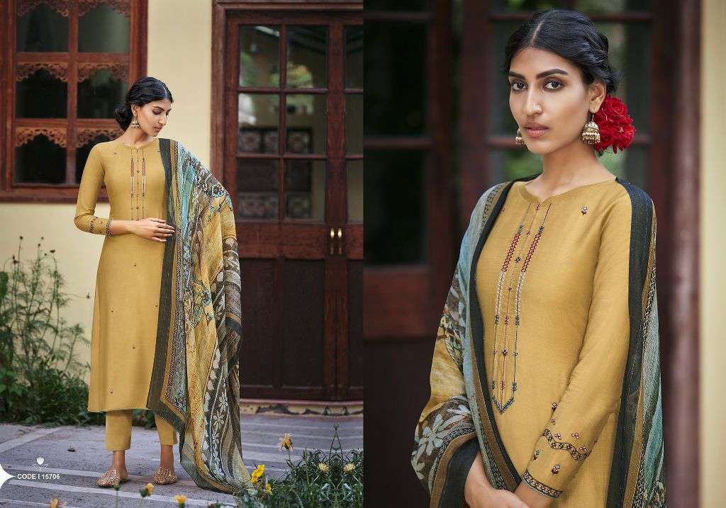 SURALI BY RIANA 15700 TO 15706 SERIES BEAUTIFUL SUITS COLORFUL STYLISH FANCY CASUAL WEAR & ETHNIC WEAR PURE SILK EMBROIDERED DRESSES AT WHOLESALE PRICE