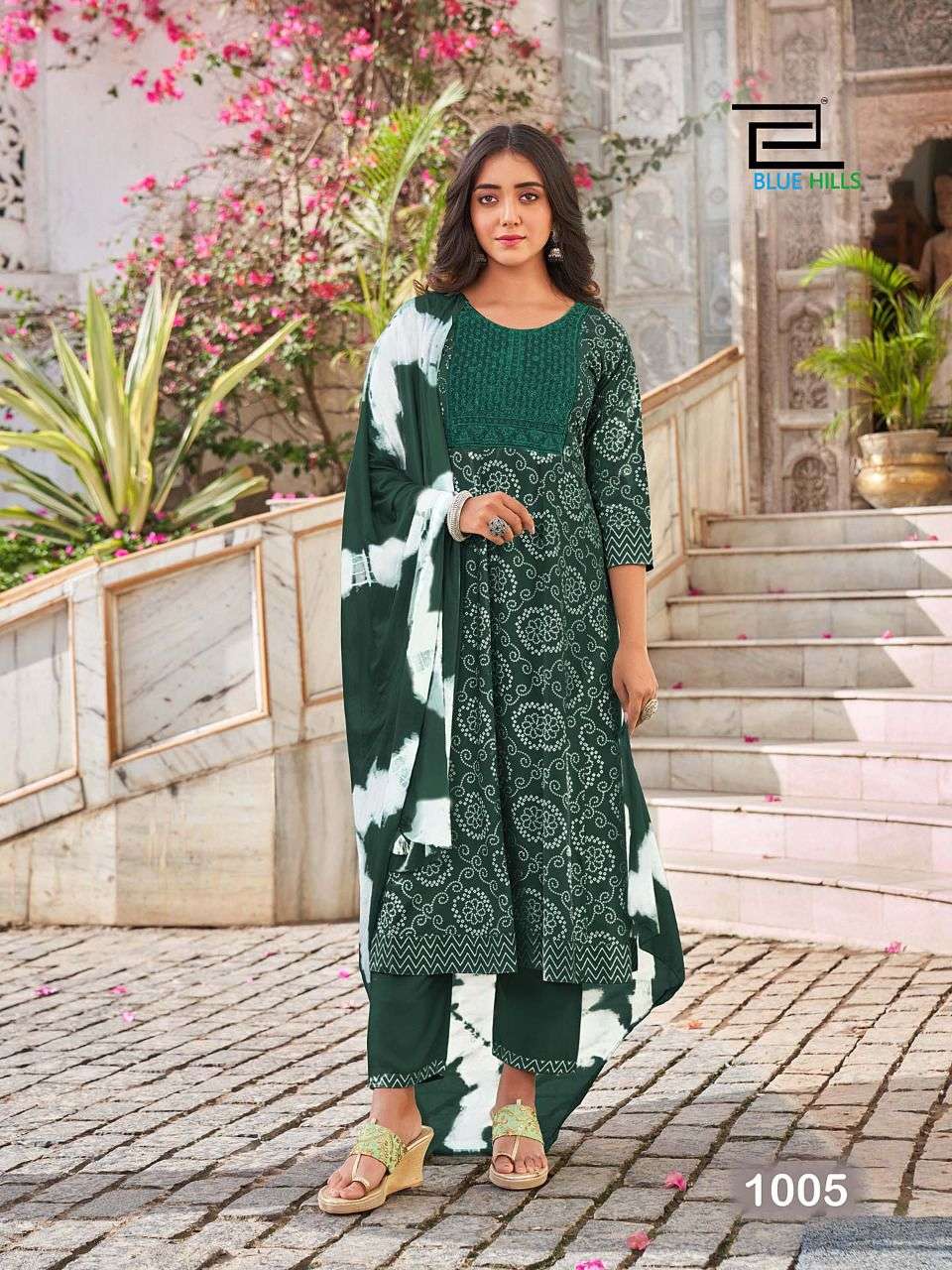 BHOOL BHULAIYAA BY BLUE HILLS 1001 TO 1008 SERIES BEAUTIFUL SUITS COLORFUL STYLISH FANCY CASUAL WEAR & ETHNIC WEAR RAYON DRESSES AT WHOLESALE PRICE