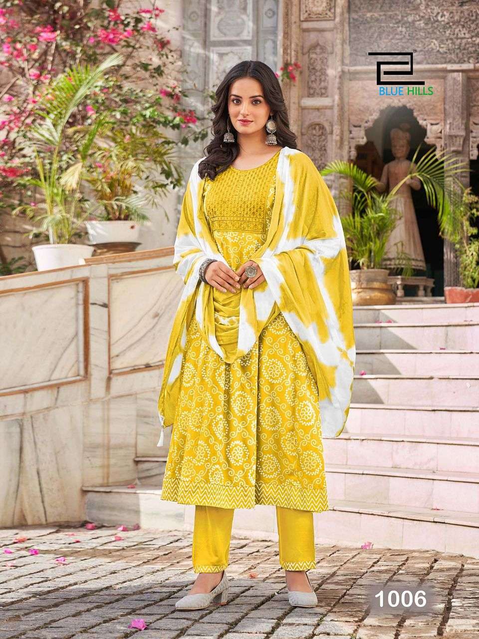 BHOOL BHULAIYAA BY BLUE HILLS 1001 TO 1008 SERIES BEAUTIFUL SUITS COLORFUL STYLISH FANCY CASUAL WEAR & ETHNIC WEAR RAYON DRESSES AT WHOLESALE PRICE