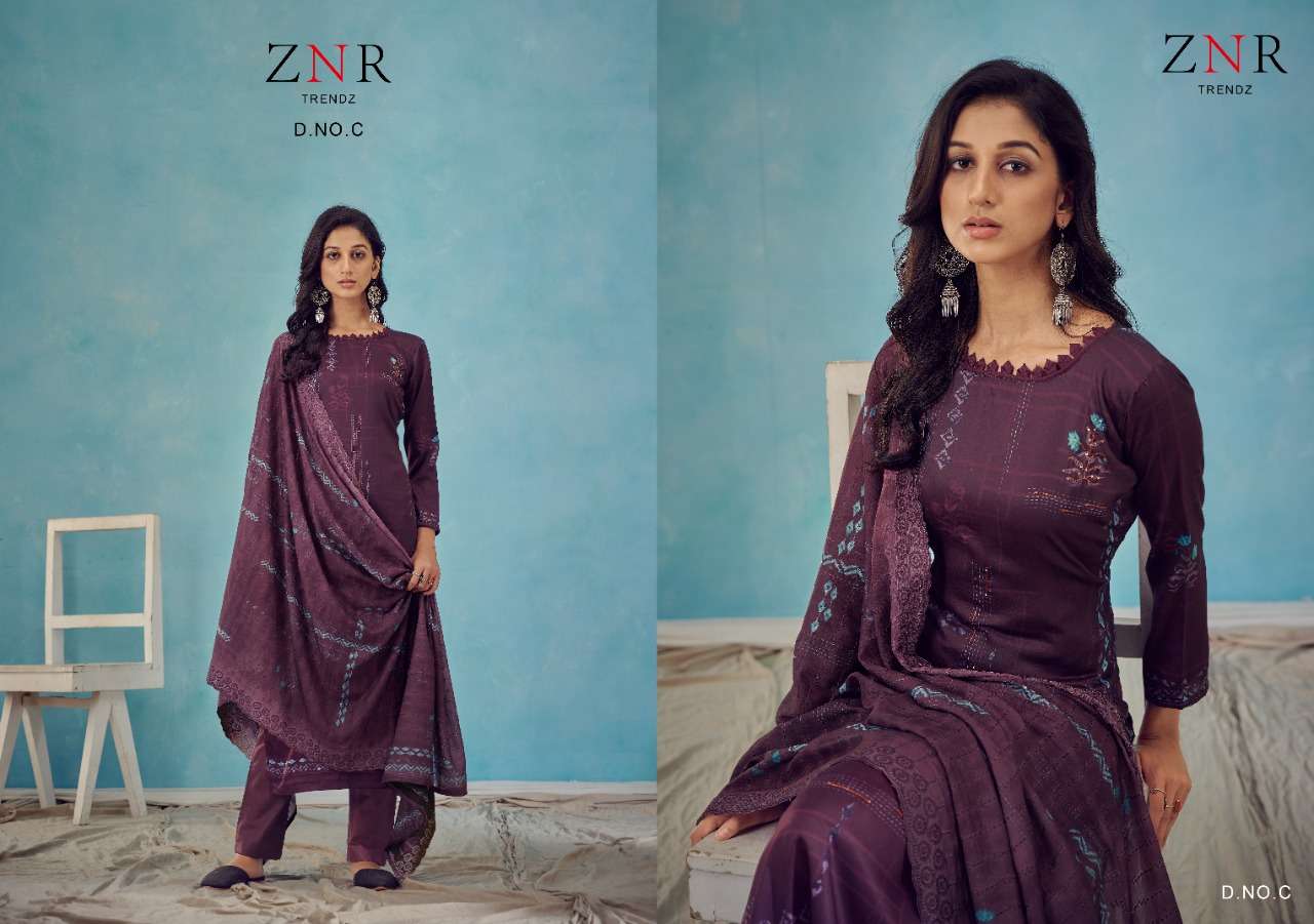 SUNIDHI BY ZNR TRENDZ A TO D SERIES BEAUTIFUL SUITS COLORFUL STYLISH FANCY CASUAL WEAR & ETHNIC WEAR PURE JAM COTTON DIGITAL PRINT DRESSES AT WHOLESALE PRICE