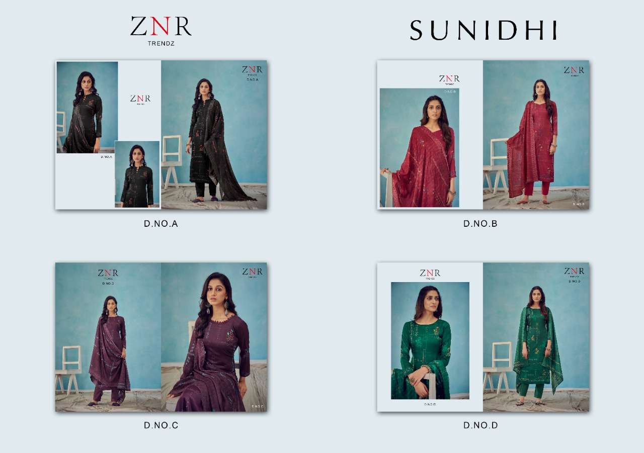 SUNIDHI BY ZNR TRENDZ A TO D SERIES BEAUTIFUL SUITS COLORFUL STYLISH FANCY CASUAL WEAR & ETHNIC WEAR PURE JAM COTTON DIGITAL PRINT DRESSES AT WHOLESALE PRICE