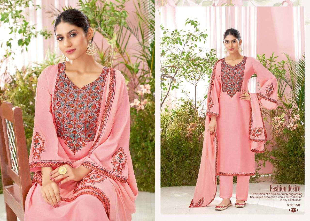 SUROOR BY ZSM 1001 TO 1006 SERIES BEAUTIFUL SUITS COLORFUL STYLISH FANCY CASUAL WEAR & ETHNIC WEAR COTTON SILK DRESSES AT WHOLESALE PRICE