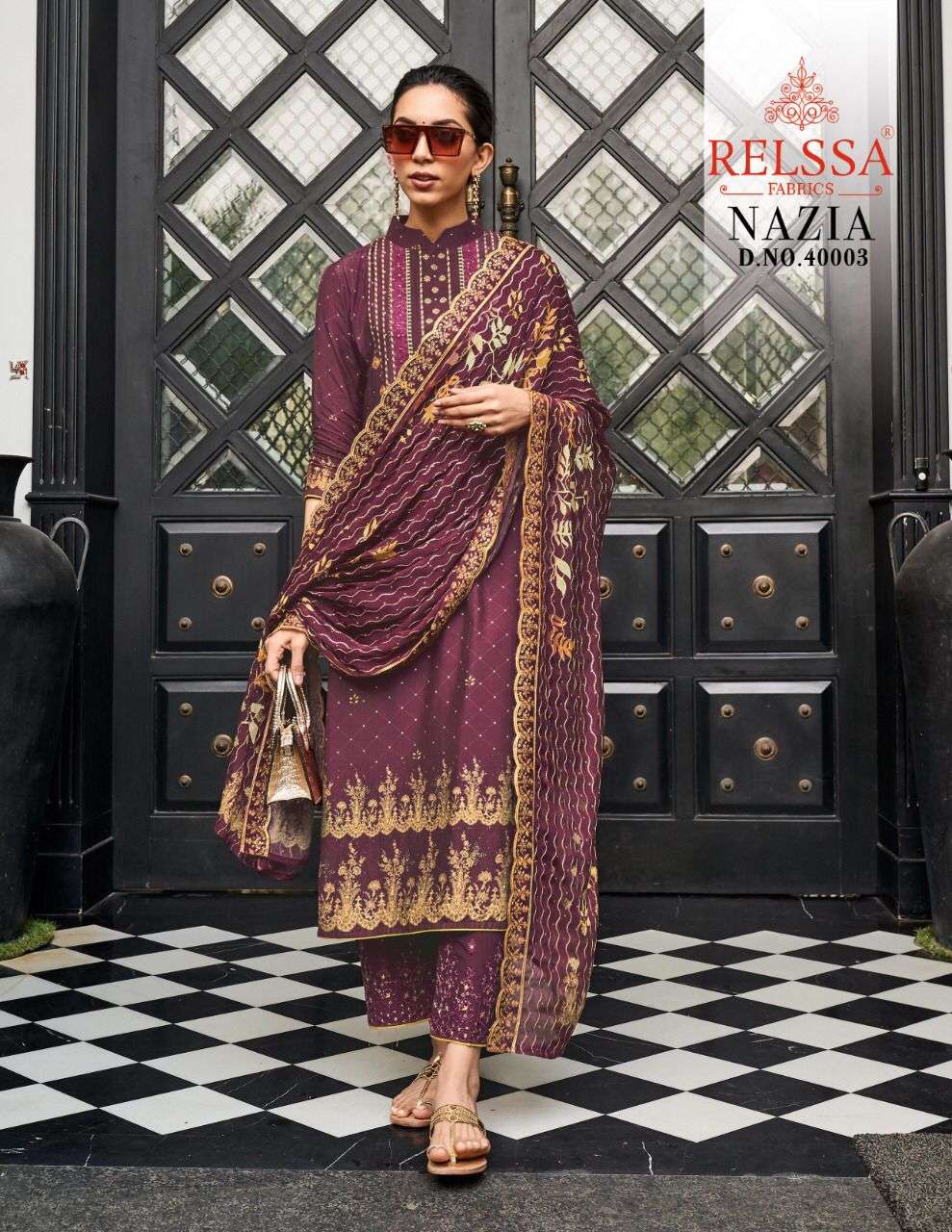 NAZIA BY RELSAA FABRICS 40001 TO 40006 SERIES BEAUTIFUL SUITS COLORFUL STYLISH FANCY CASUAL WEAR & ETHNIC WEAR PURE MODAL DIGITAL PRINT DRESSES AT WHOLESALE PRICE