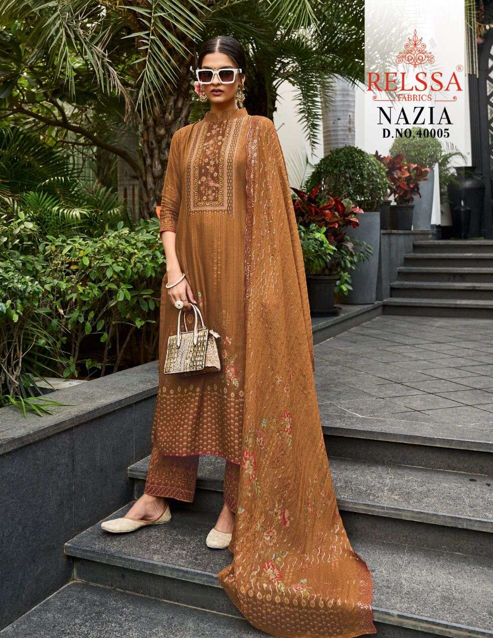NAZIA BY RELSAA FABRICS 40001 TO 40006 SERIES BEAUTIFUL SUITS COLORFUL STYLISH FANCY CASUAL WEAR & ETHNIC WEAR PURE MODAL DIGITAL PRINT DRESSES AT WHOLESALE PRICE
