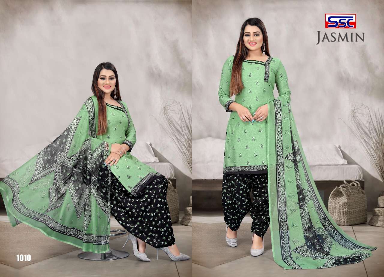 JASMIN VOL-24 BY SHREE SHANTI CREATION 1001 TO 1012 SERIES BEAUTIFUL SUITS STYLISH FANCY COLORFUL PARTY WEAR & OCCASIONAL WEAR HEAVY MICRO PRINT DRESSES AT WHOLESALE PRICE