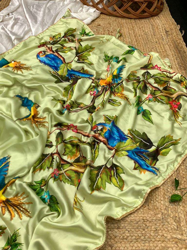 Tota Maina By Fashid Wholesale 01 To 05 Series Ve Indian Traditional Wear Collection Beautiful Stylish Fancy Colorful Party Wear & Occasional Wear Satin Silk Sarees At Wholesale Price