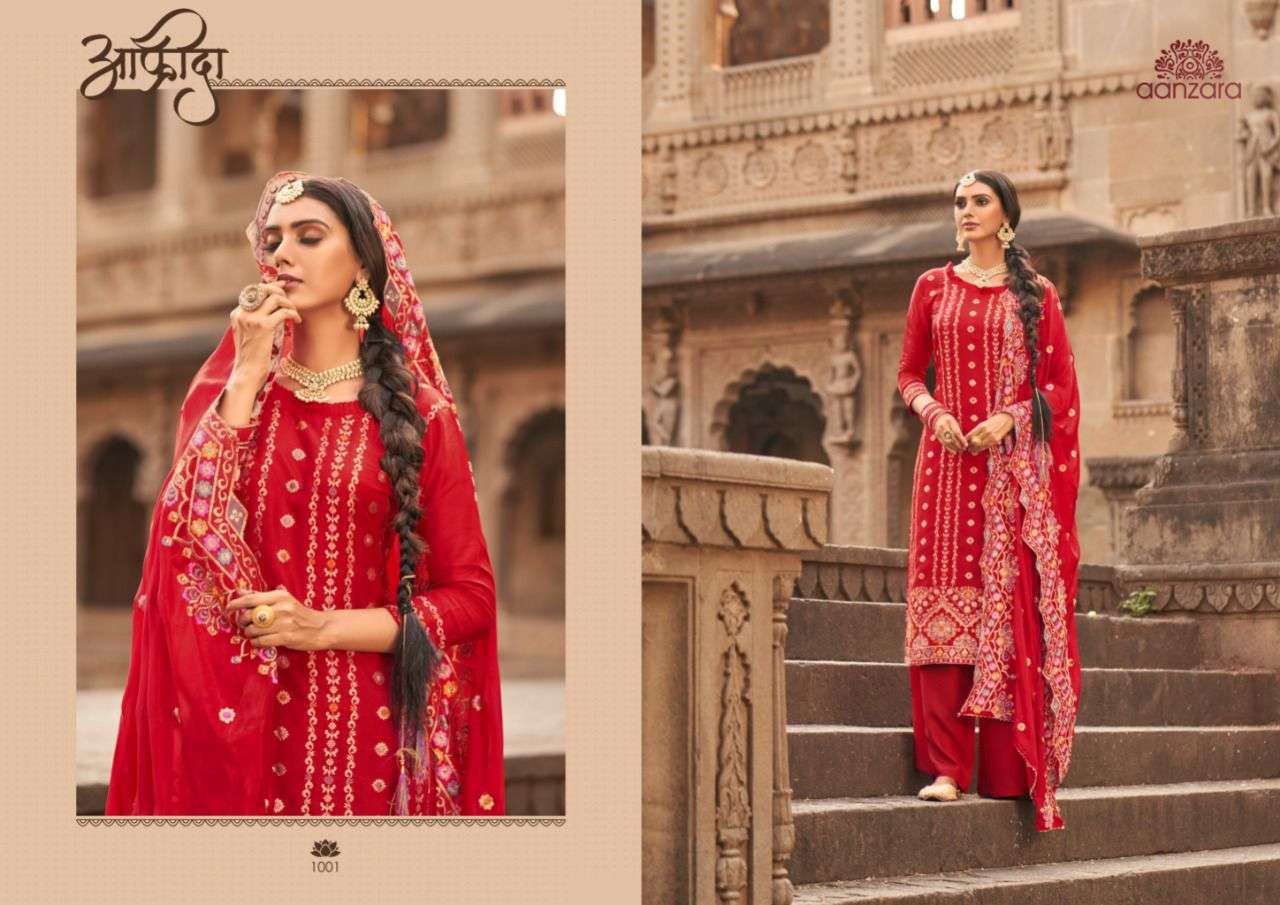 CHITVAN BY AANZARA 1001 TO 1006 SERIES BEAUTIFUL SUITS COLORFUL STYLISH FANCY CASUAL WEAR & ETHNIC WEAR PURE SILK DRESSES AT WHOLESALE PRICE