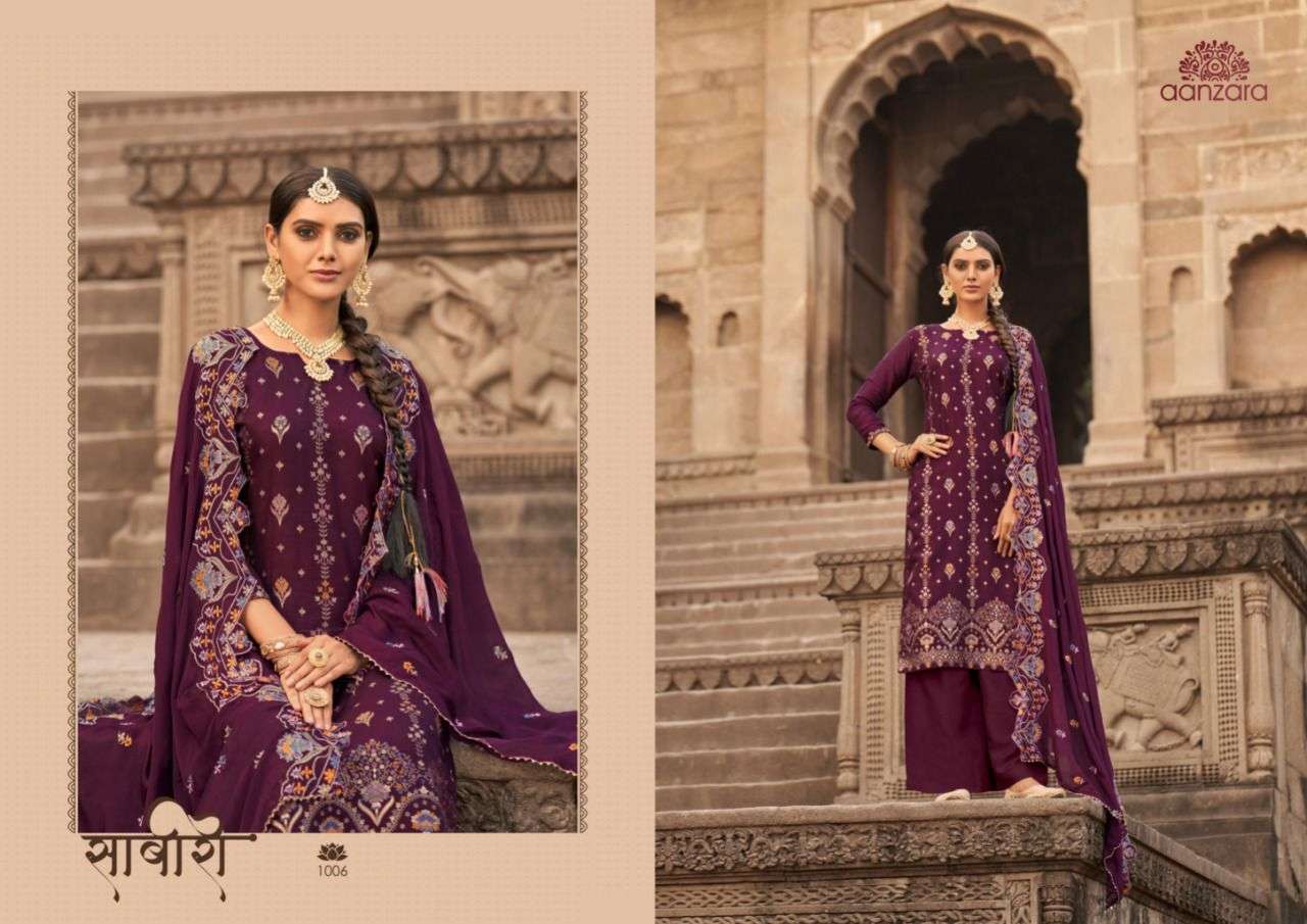 CHITVAN BY AANZARA 1001 TO 1006 SERIES BEAUTIFUL SUITS COLORFUL STYLISH FANCY CASUAL WEAR & ETHNIC WEAR PURE SILK DRESSES AT WHOLESALE PRICE