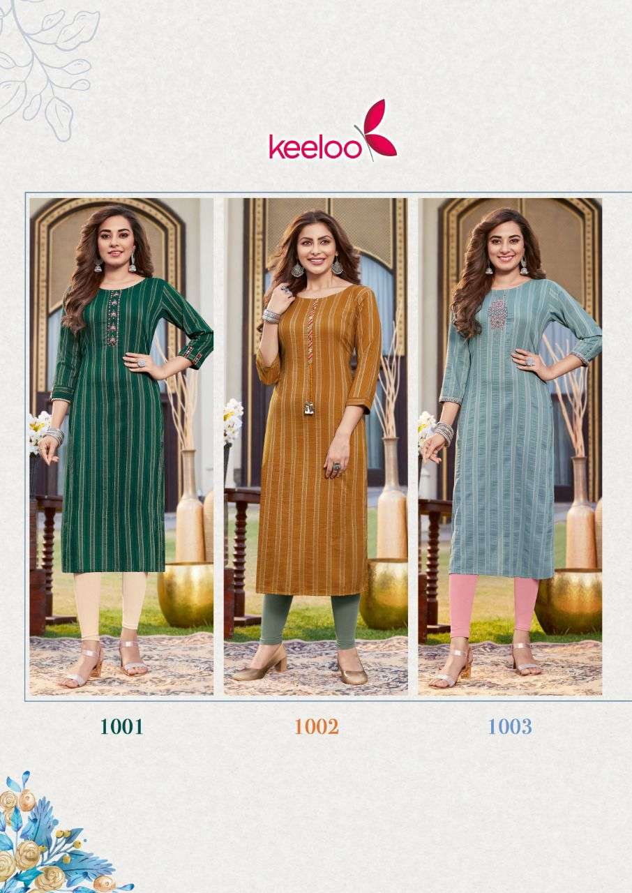 ROSIE VOL-1 BY KEELO 1001 TO 1006 SERIES DESIGNER STYLISH FANCY COLORFUL BEAUTIFUL PARTY WEAR & ETHNIC WEAR COLLECTION VISCOSE KURTIS AT WHOLESALE PRICE