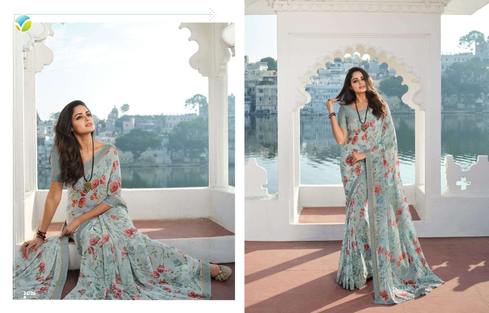 STARWALK VOL-70 BY VINAY FASHION 14271 TO 14278 SERIES INDIAN TRADITIONAL WEAR COLLECTION BEAUTIFUL STYLISH FANCY COLORFUL PARTY WEAR & OCCASIONAL WEAR GEORGETTE PRINTED SAREES AT WHOLESALE PRICE