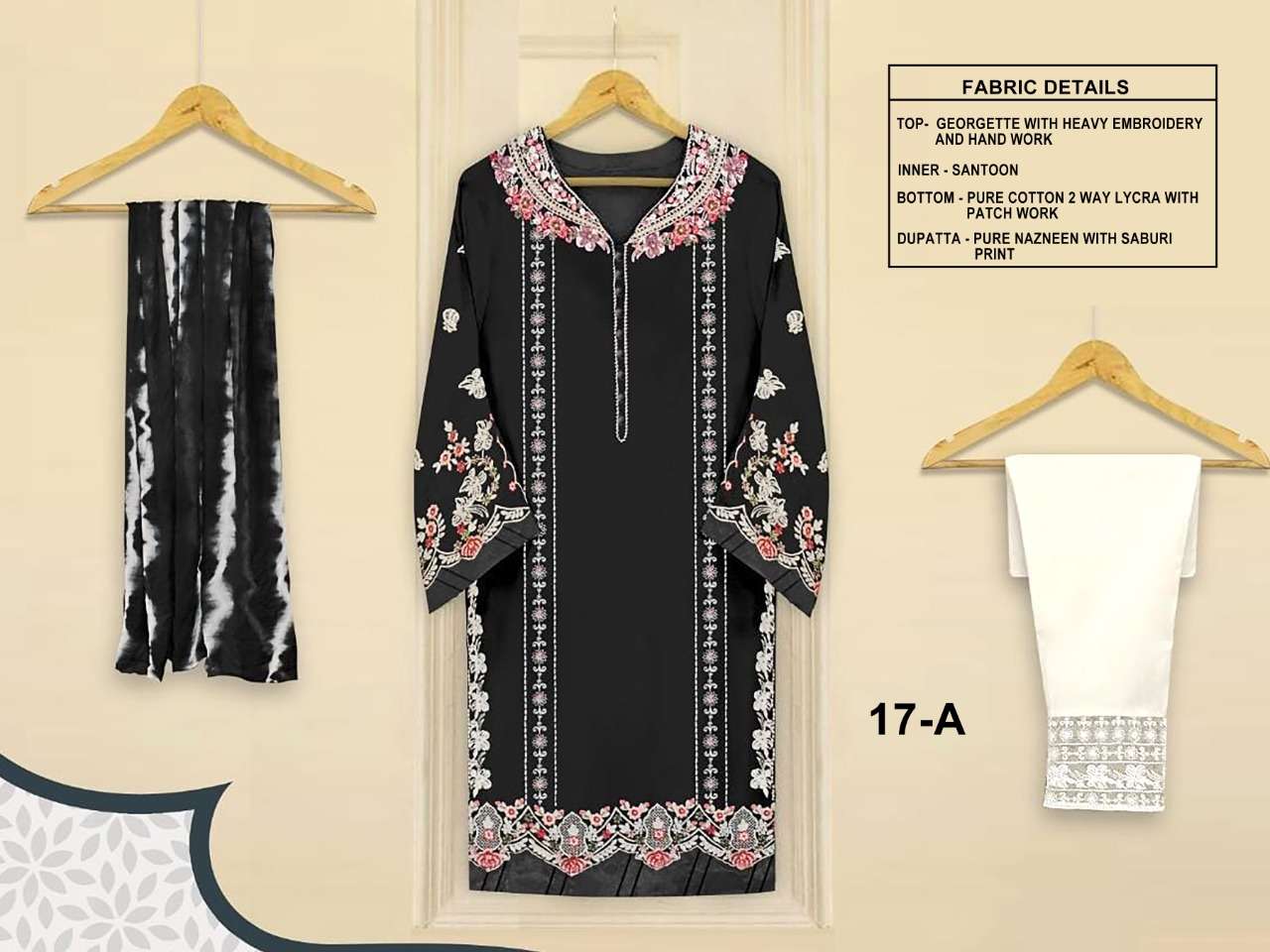 Aarsh 17 Colours By Fashid Wholesale 17-A To 17-G Series Beautiful Stylish Pakistani Suits Fancy Colorful Casual Wear & Ethnic Wear & Ready To Wear Heavy Georgette Embroidery Dresses At Wholesale Price