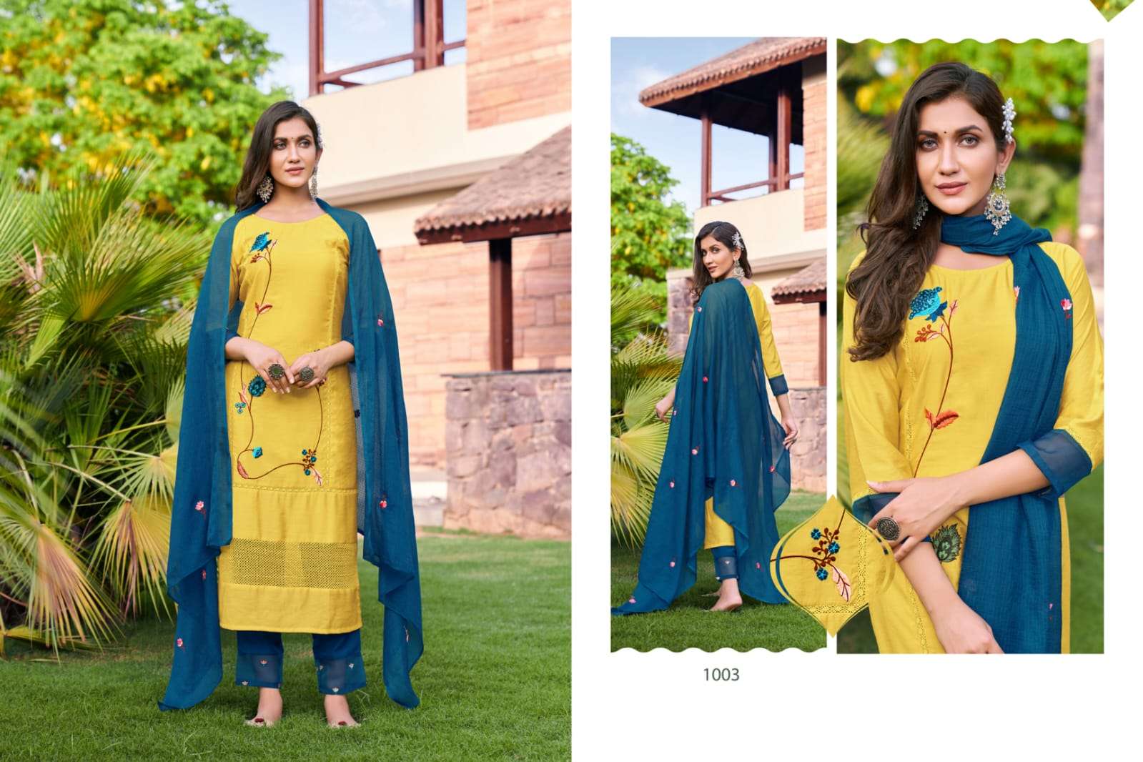 PRACHI BY SNAPSTYLE 1001 TO 1006 SERIES BEAUTIFUL SUITS COLORFUL STYLISH FANCY CASUAL WEAR & ETHNIC WEAR SILK DRESSES AT WHOLESALE PRICE