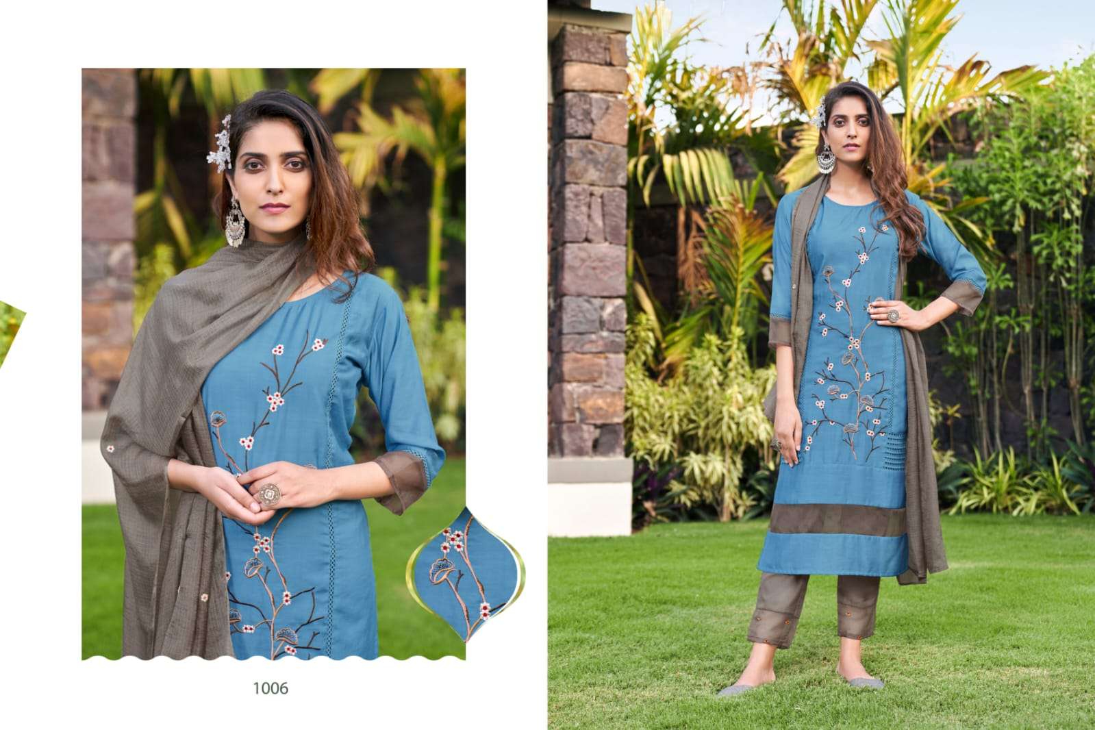 PRACHI BY SNAPSTYLE 1001 TO 1006 SERIES BEAUTIFUL SUITS COLORFUL STYLISH FANCY CASUAL WEAR & ETHNIC WEAR SILK DRESSES AT WHOLESALE PRICE