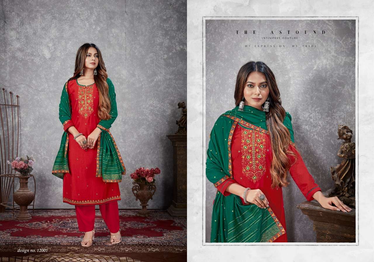 MAYURI VOL-2 BY PANCH RATNA 12001 TO 12005 SERIES BEAUTIFUL SUITS COLORFUL STYLISH FANCY CASUAL WEAR & ETHNIC WEAR HEAVY PARAMPARA DRESSES AT WHOLESALE PRICE