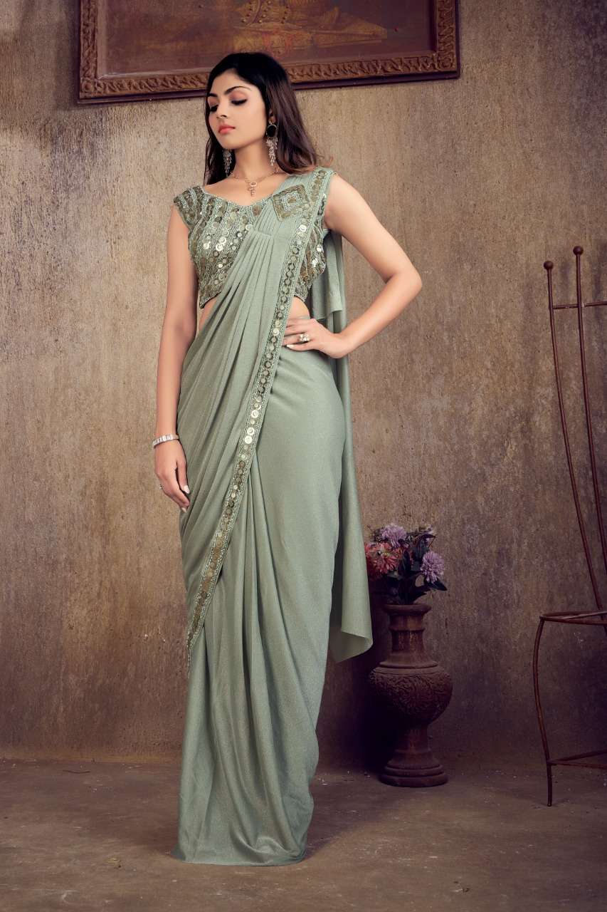 1015898 BY AMOHA TRENDZ 1015898-A TO 1015898-F SERIES INDIAN TRADITIONAL WEAR COLLECTION BEAUTIFUL STYLISH FANCY COLORFUL PARTY WEAR & OCCASIONAL WEAR IMPORTED SAREES AT WHOLESALE PRICE