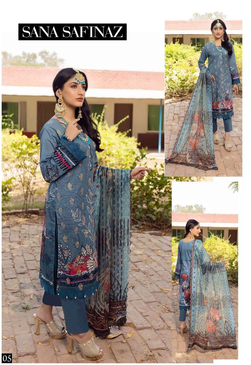 ZARA SHAHJAHAN BY SANA SAFINAZ 01 TO 06 SERIES BEAUTIFUL PAKISTANI SUITS STYLISH COLORFUL FANCY CASUAL WEAR & ETHNIC WEAR PURE LAWN DRESSES AT WHOLESALE PRICE