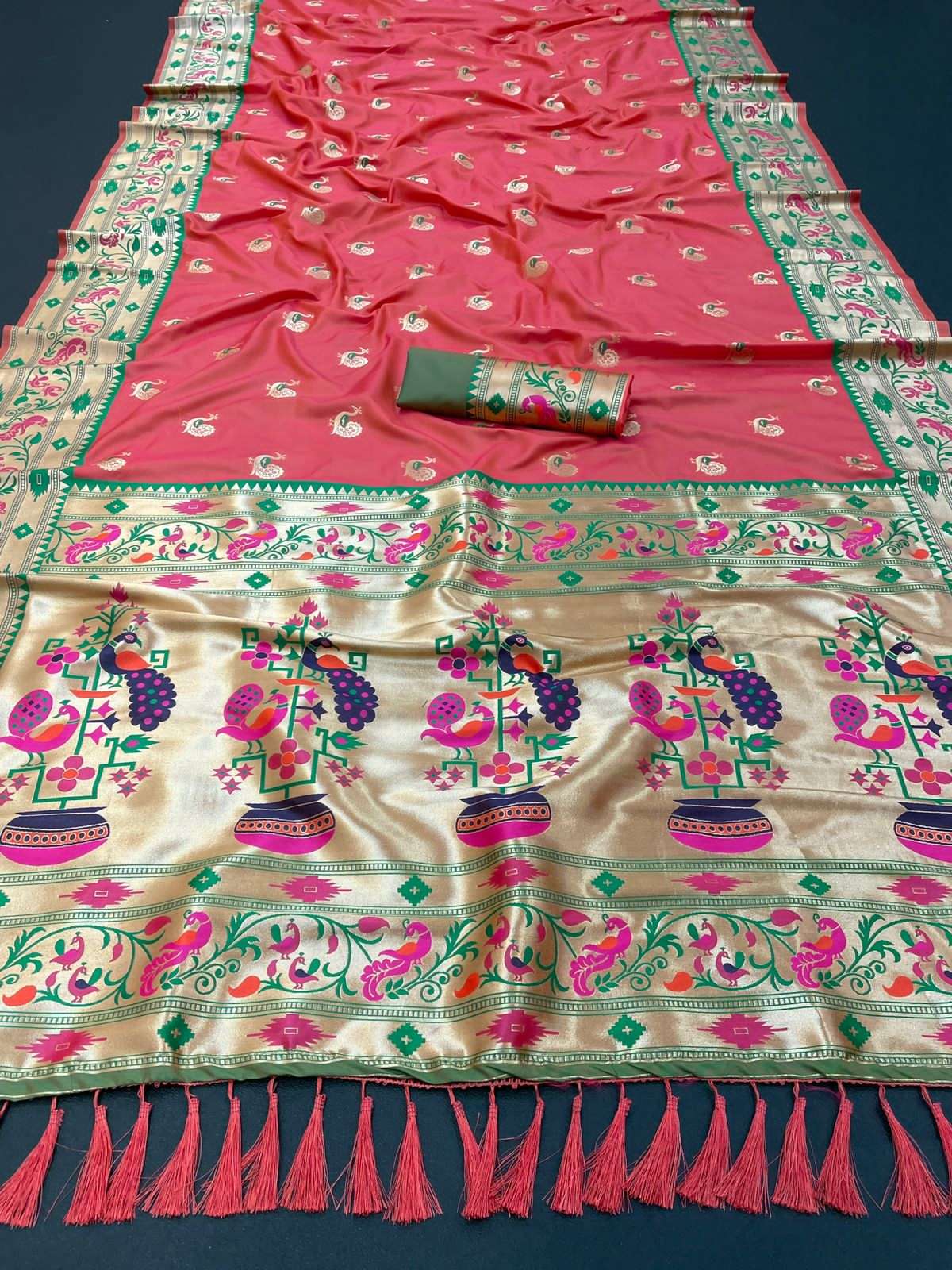 NAGMANI BY FASHID WHOLESALE 01 TO 06 SERIES INDIAN TRADITIONAL WEAR COLLECTION BEAUTIFUL STYLISH FANCY COLORFUL PARTY WEAR & OCCASIONAL WEAR PURE SILK SAREES AT WHOLESALE PRICE