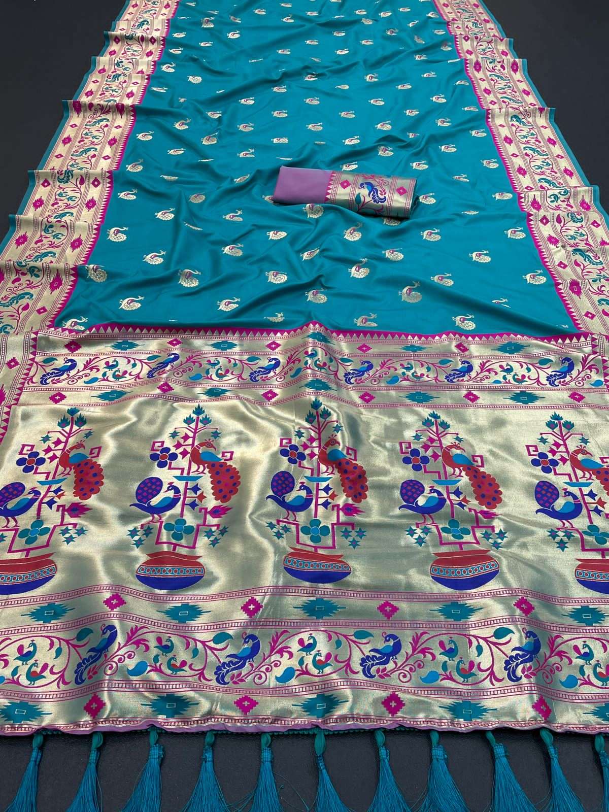 NAGMANI BY FASHID WHOLESALE 01 TO 06 SERIES INDIAN TRADITIONAL WEAR COLLECTION BEAUTIFUL STYLISH FANCY COLORFUL PARTY WEAR & OCCASIONAL WEAR PURE SILK SAREES AT WHOLESALE PRICE