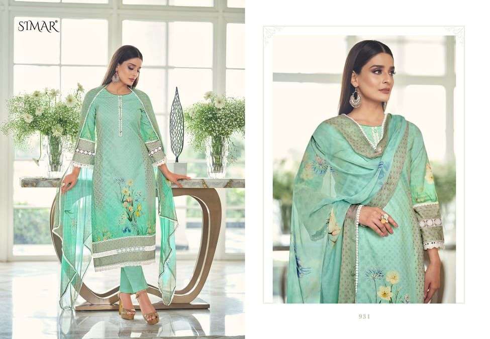 NAZAM BY GLOSSY 927 TO 932 SERIES BEAUTIFUL SUITS COLORFUL STYLISH FANCY CASUAL WEAR & ETHNIC WEAR PURE LAWN COTTON PRINT DRESSES AT WHOLESALE PRICE