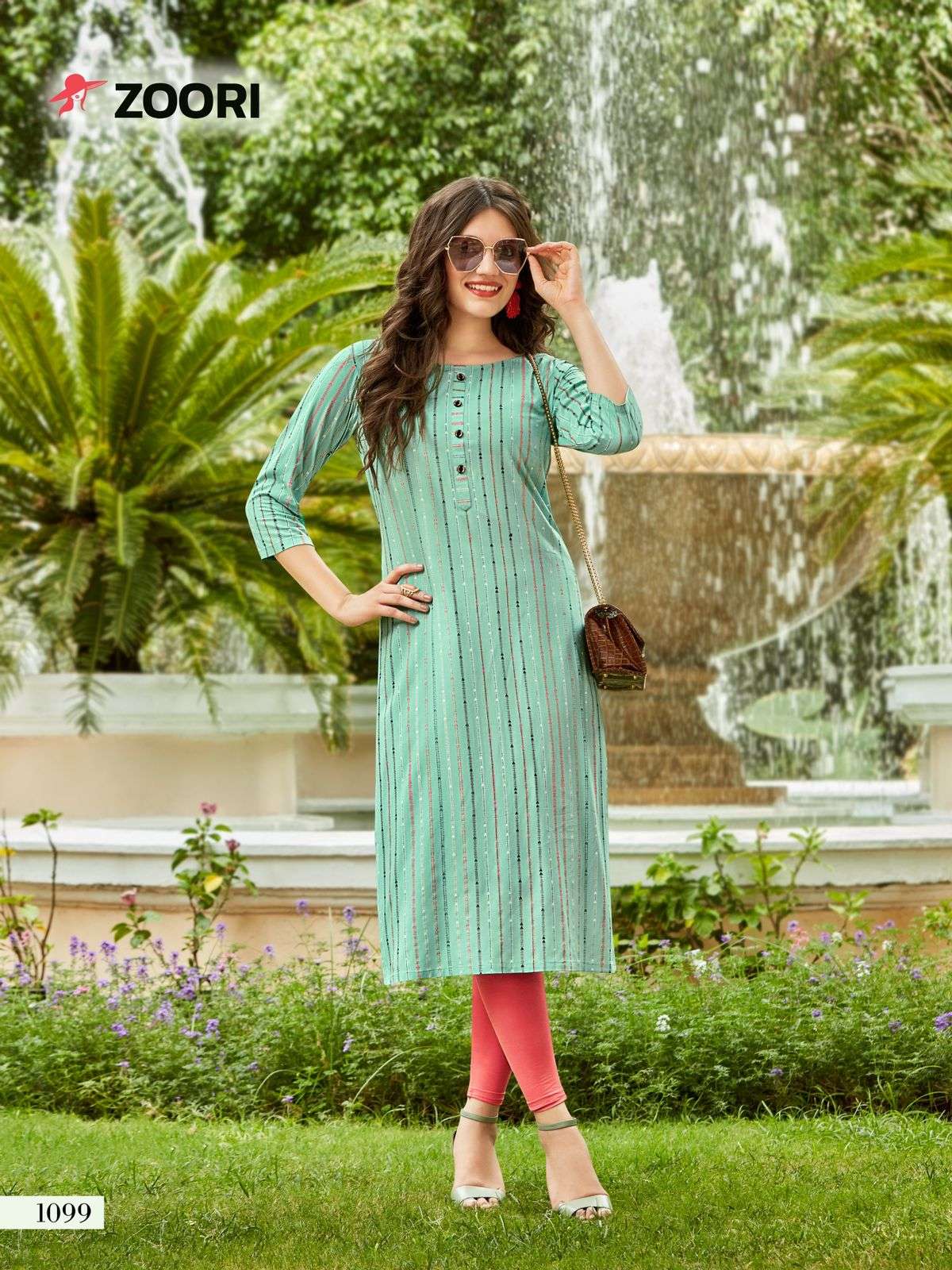 AKSHARA VOL-17 BY ZOORI 1099 TO 1104 SERIES DESIGNER STYLISH FANCY COLORFUL BEAUTIFUL PARTY WEAR & ETHNIC WEAR COLLECTION RAYON PRINT KURTIS AT WHOLESALE PRICE