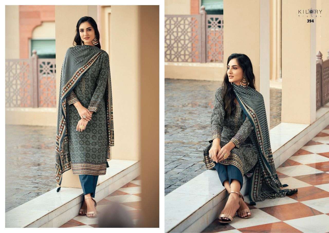 Silk Route Vol-2 By Kilory 391 To 398 Series Beautiful Festive Suits Stylish Fancy Colorful Casual Wear & Ethnic Wear Viscose Muslin Dresses At Wholesale Price