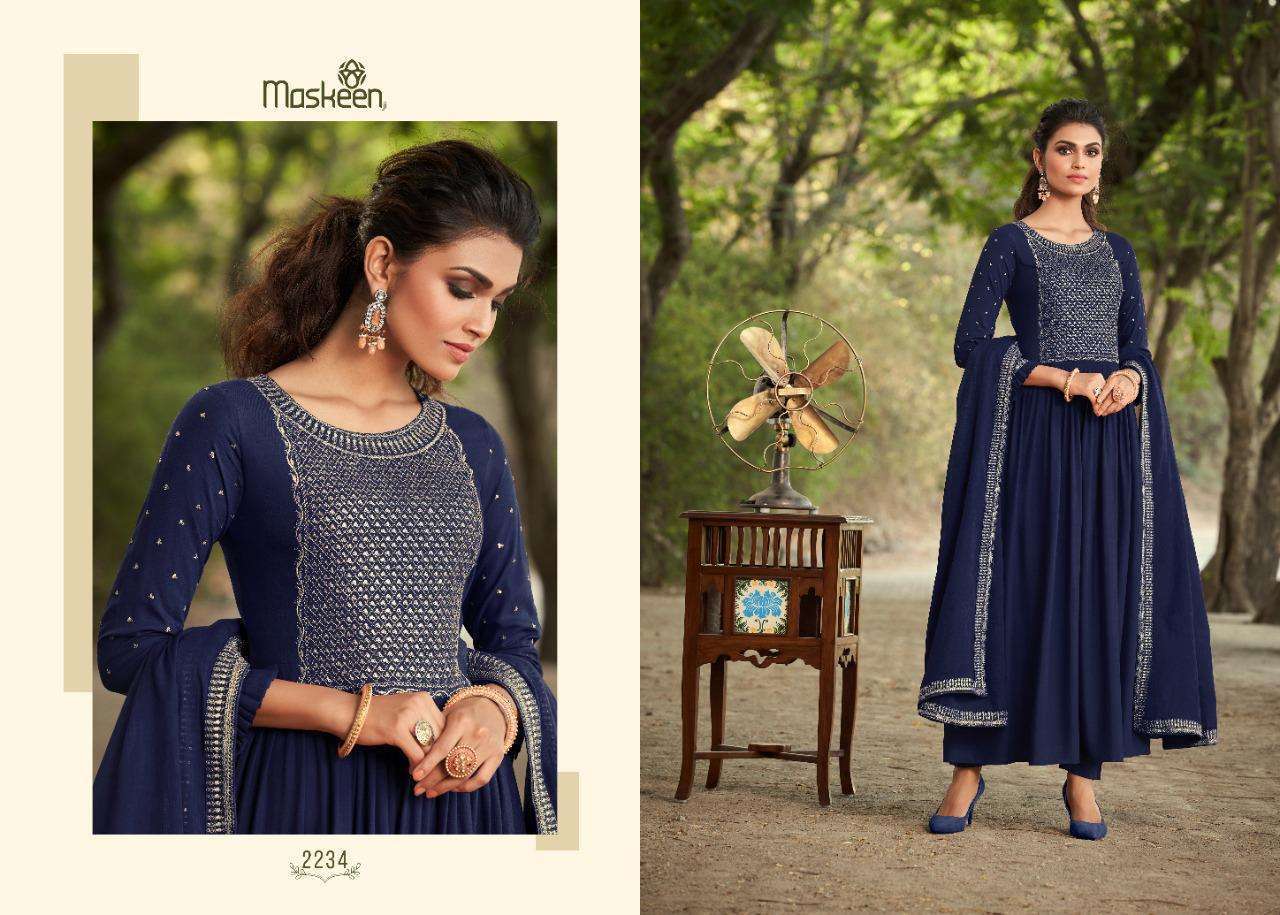 RAHEEMA BY MAISHA 2234 TO 2237 SERIES BEAUTIFUL SUITS COLORFUL STYLISH FANCY CASUAL WEAR & ETHNIC WEAR VISCOSE RAYON EMBROIDERED DRESSES AT WHOLESALE PRICE